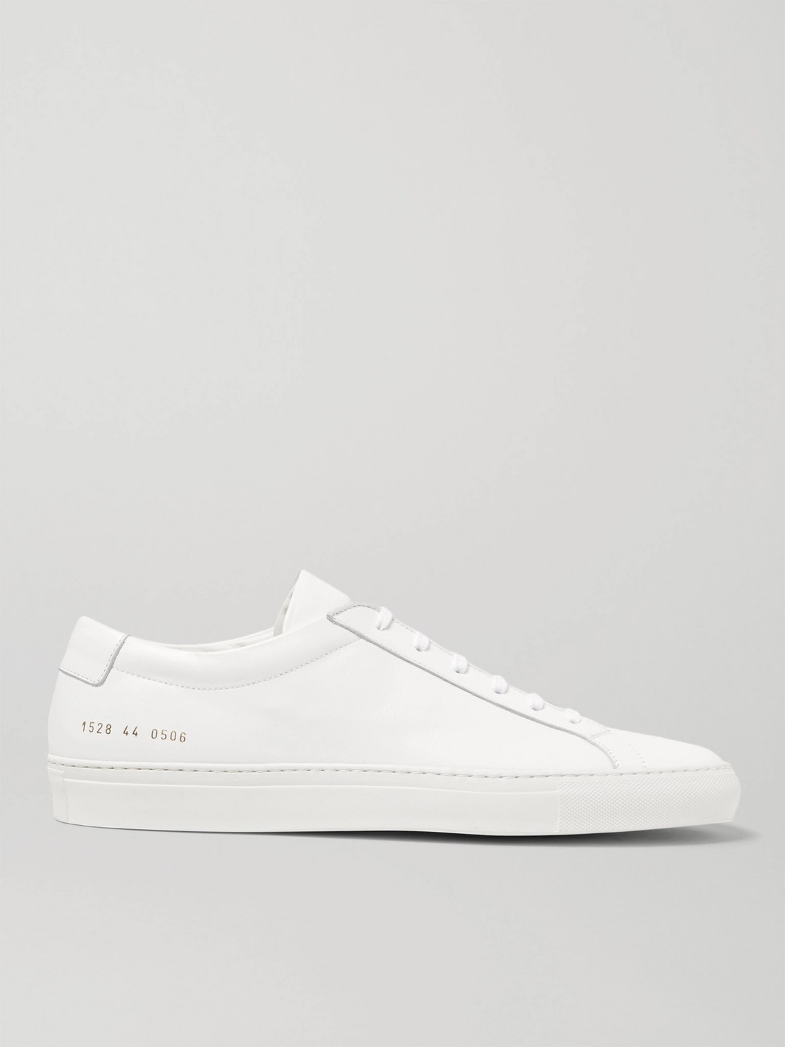 Shop Common Projects Original Achilles Leather Sneakers In White