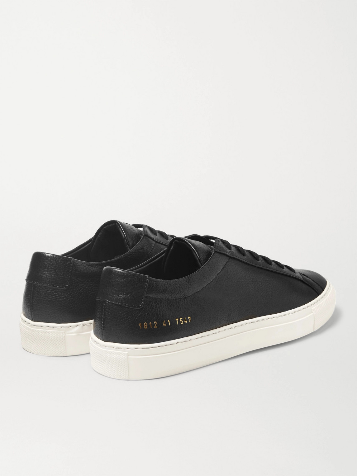 Shop Common Projects Original Achilles Full-grain Leather Sneakers In Black