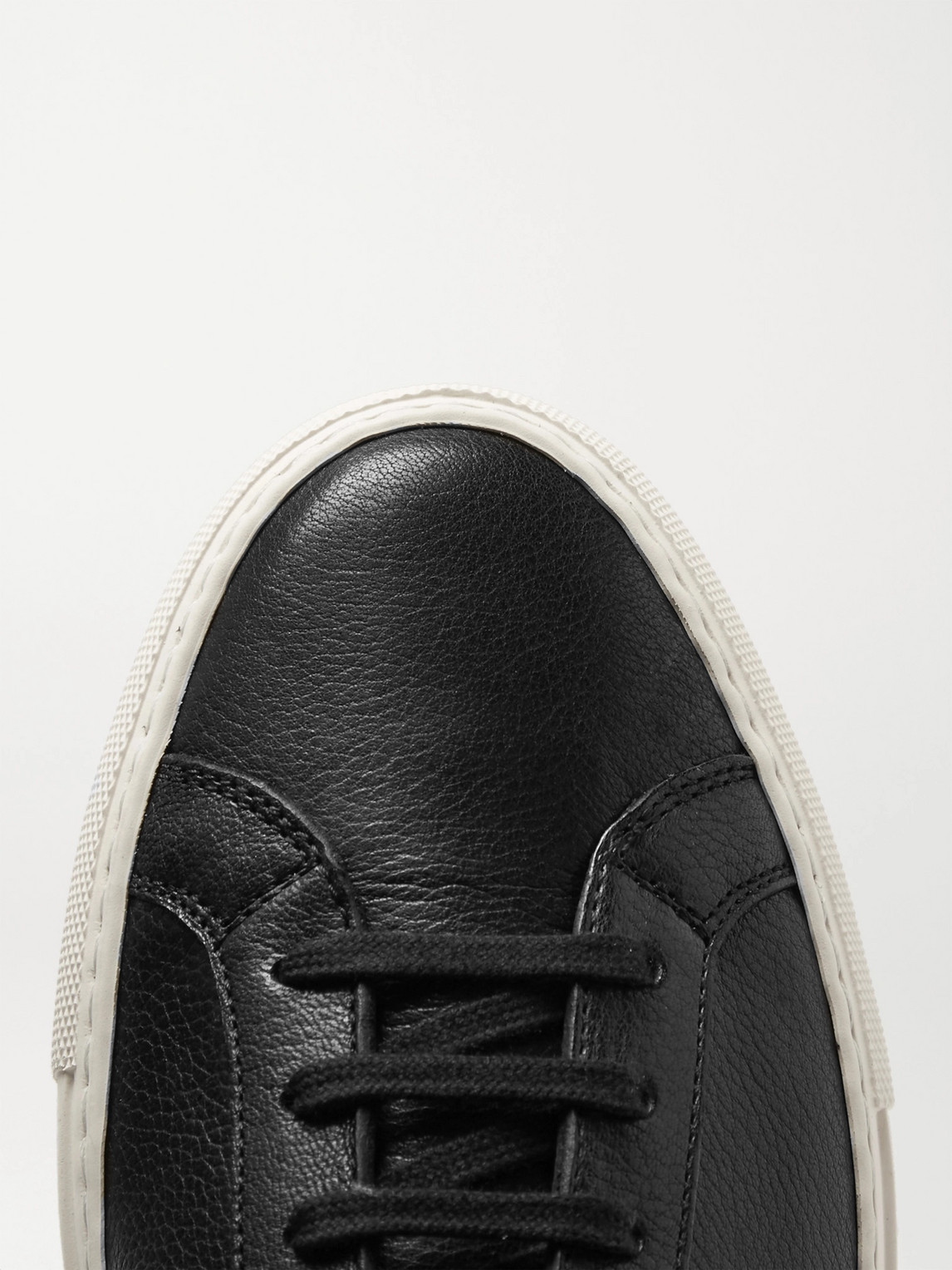 Shop Common Projects Original Achilles Full-grain Leather Sneakers In Black