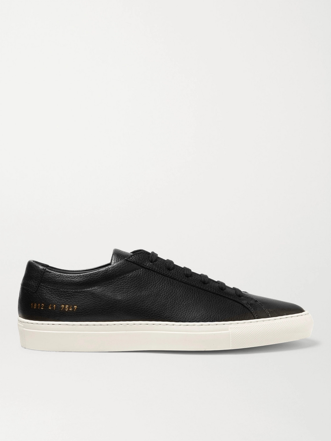 Shop Common Projects Original Achilles Full-grain Leather Sneakers In Black