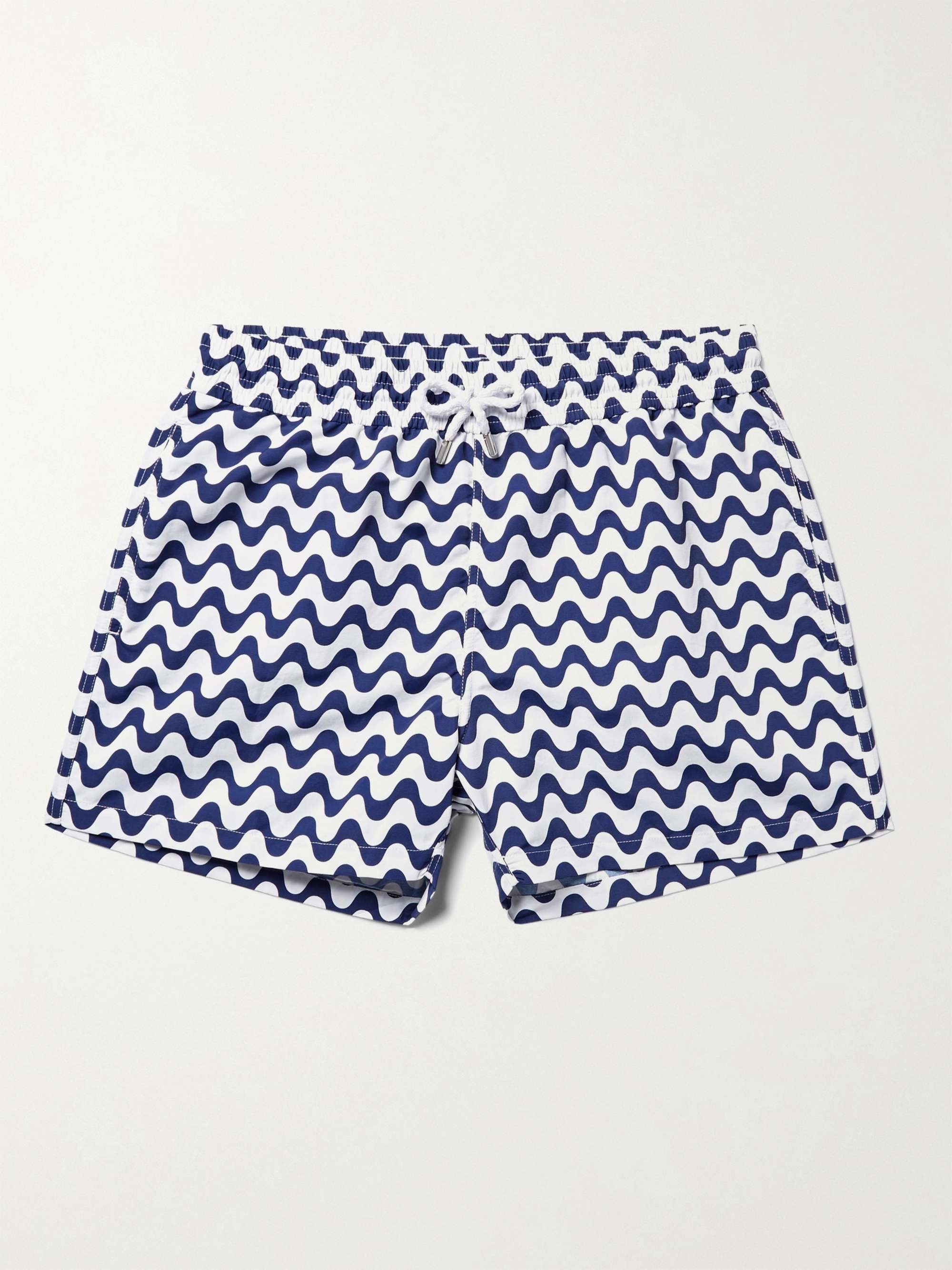 FRESCOBOL CARIOCA Copacabana Slim-Fit Short-Length Printed Swim Shorts