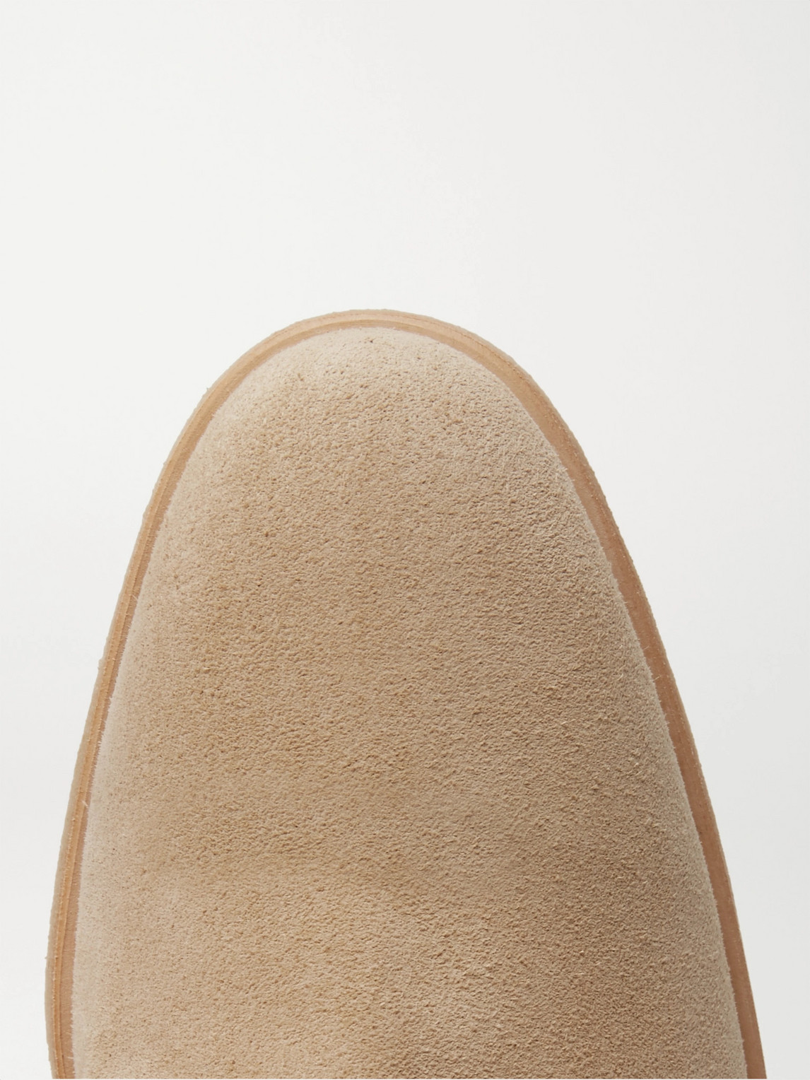 Shop Common Projects Suede Chelsea Boots In Neutrals