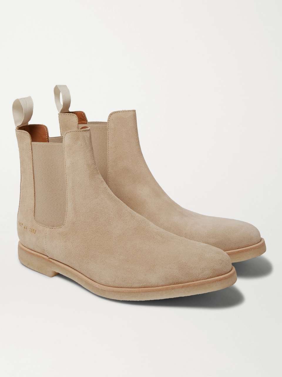 COMMON PROJECTS Suede Chelsea Boots for Men | MR PORTER