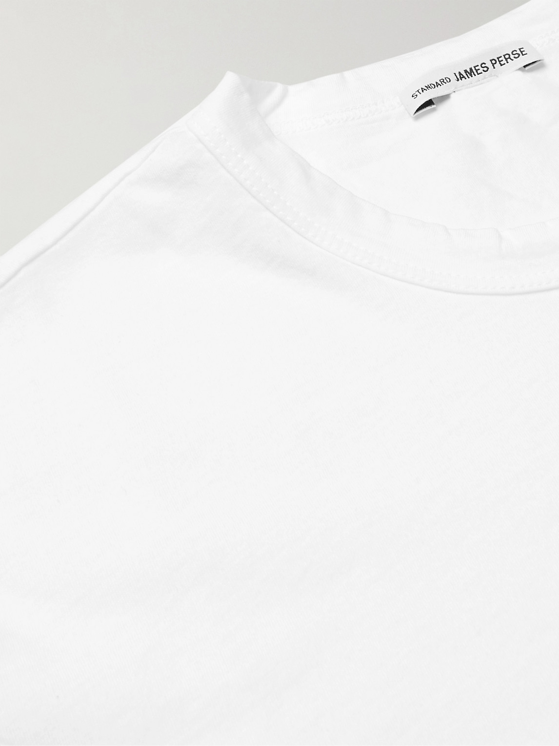 Shop James Perse Combed Cotton-jersey T-shirt In White