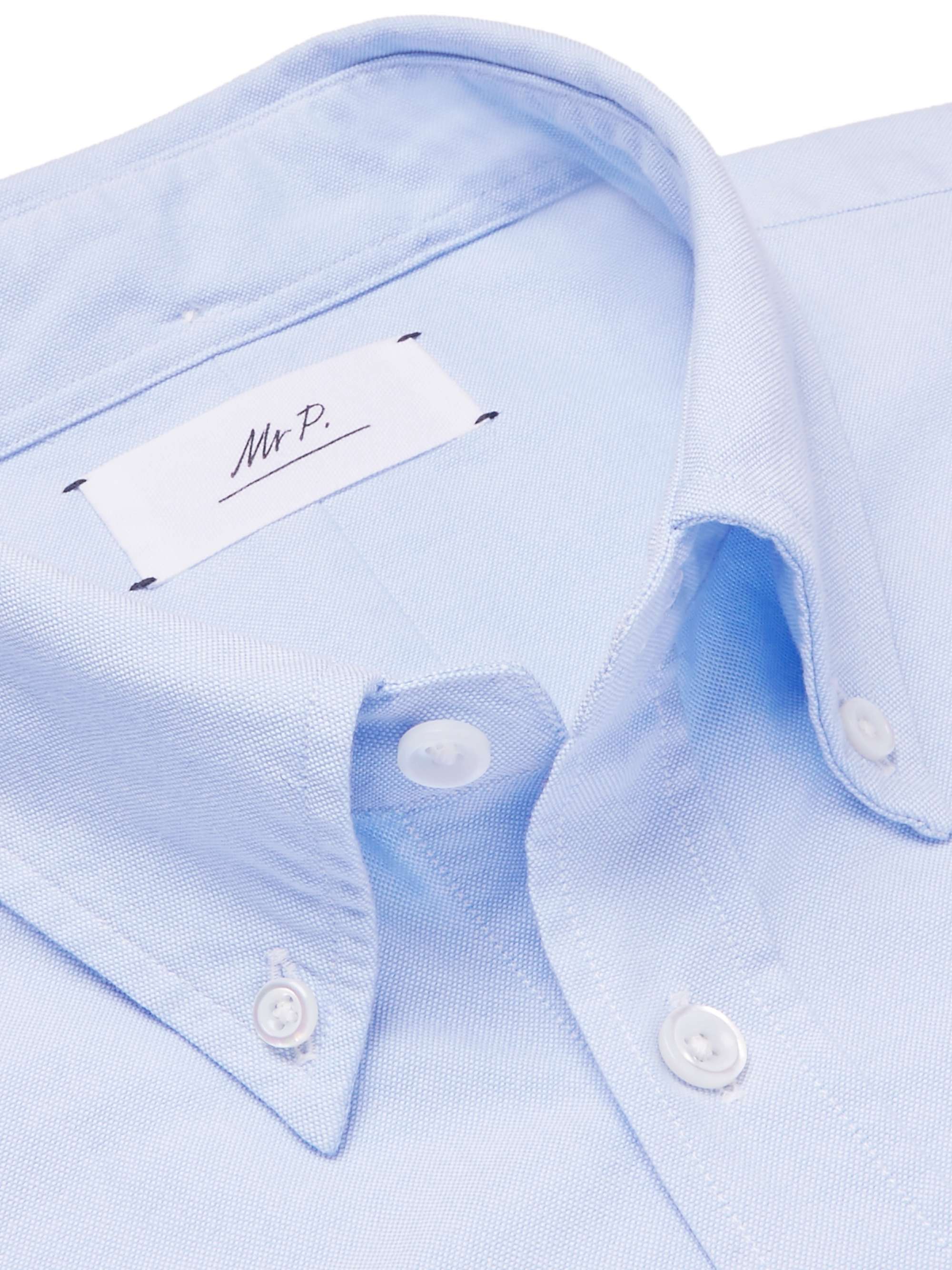 MR P. Button-Down Collar Cotton Oxford Shirt