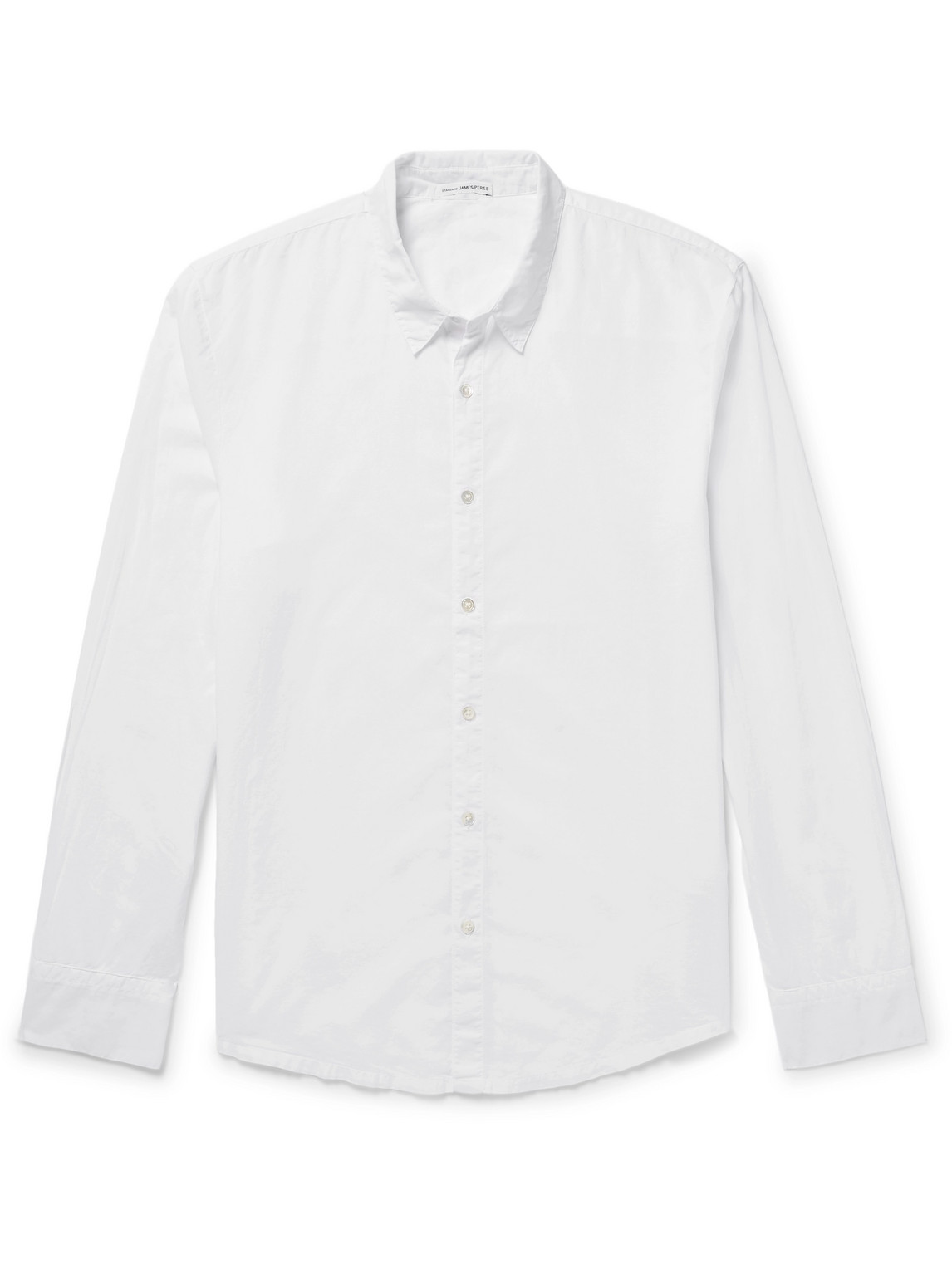 James Perse Cotton-poplin Shirt In White