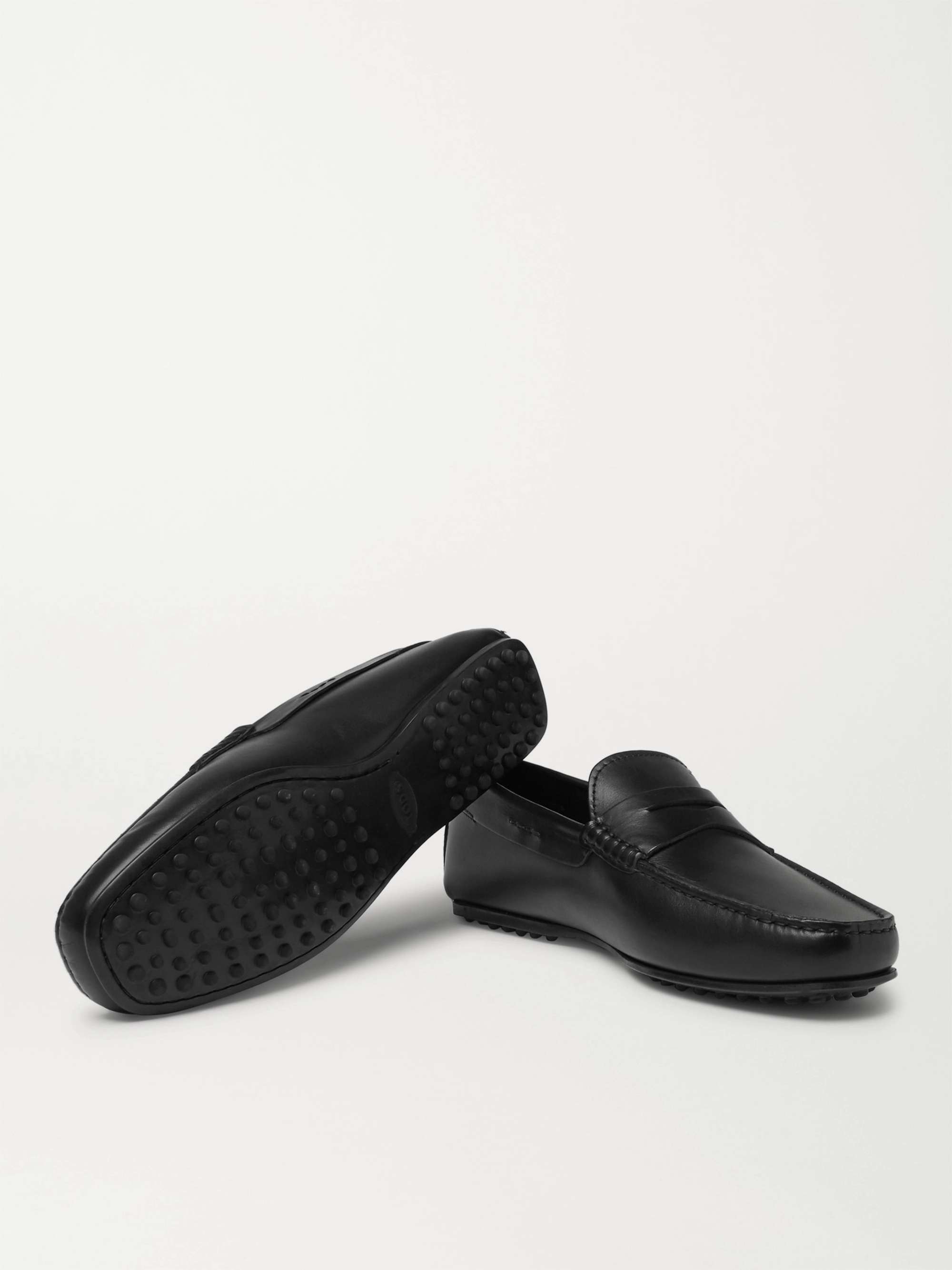 TOD'S City Gommino Leather Penny Loafers