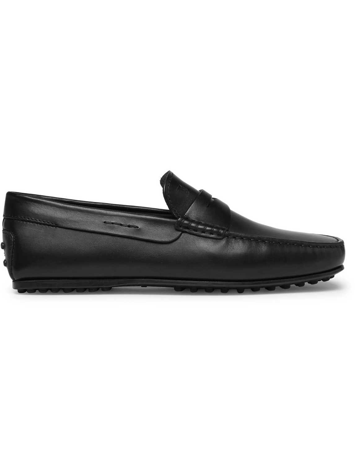 TOD'S CITY GOMMINO LEATHER PENNY LOAFERS