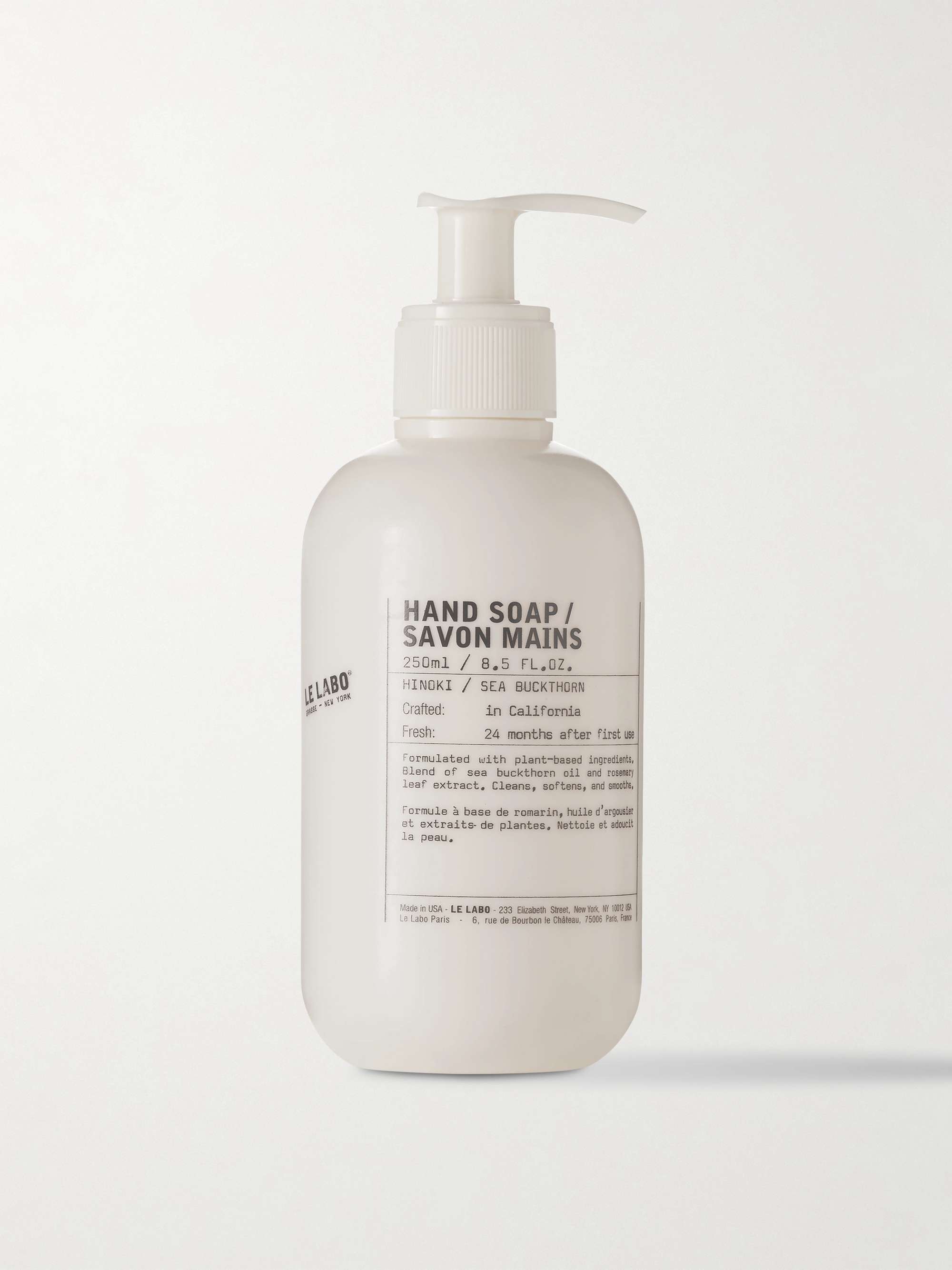 르 라보 핸드 비누 LE LABO Hand Soap - Hinoki 250ml