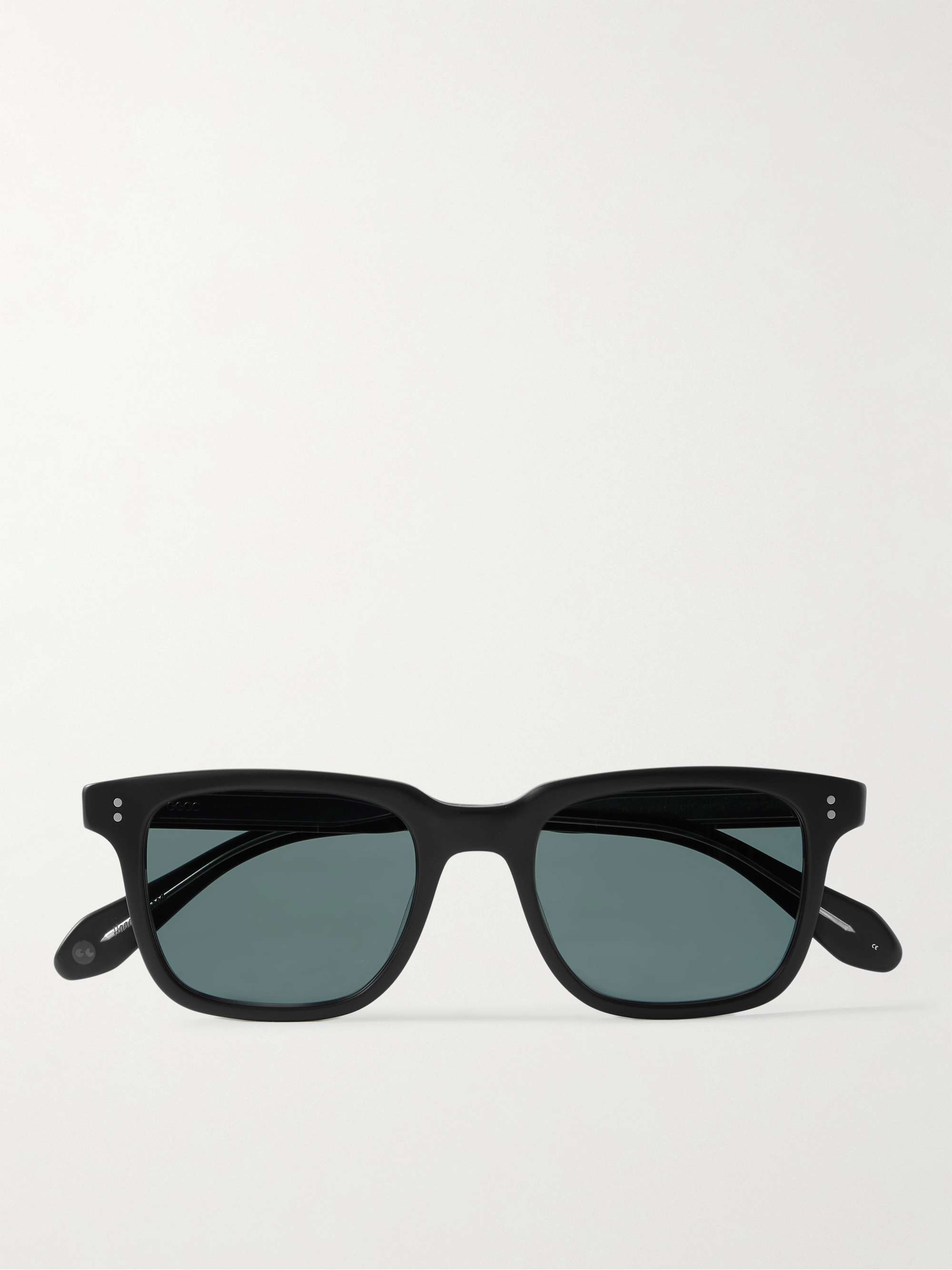 GARRETT LEIGHT CALIFORNIA OPTICAL Palladium Square-Frame Acetate Sunglasses