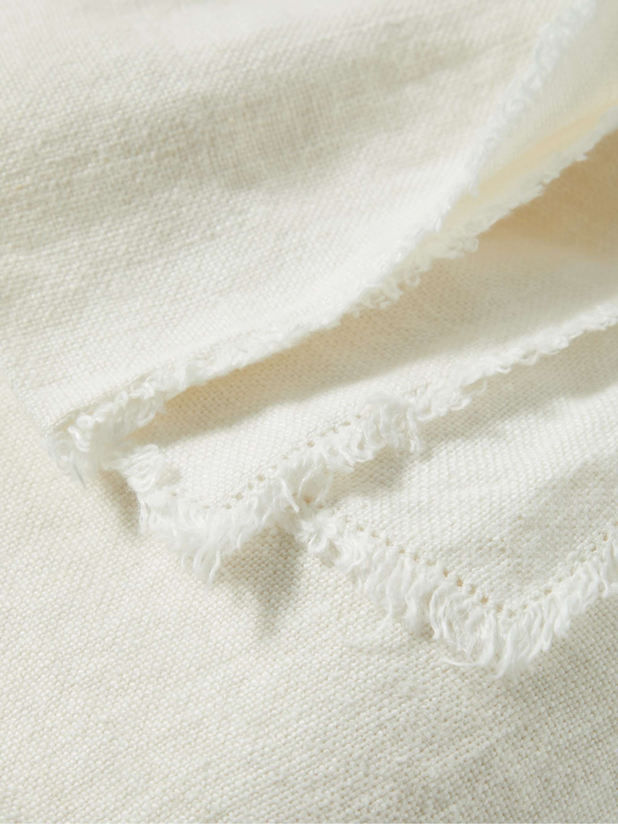 IN BED Heavy Linen Bed Throw for Men MR PORTER