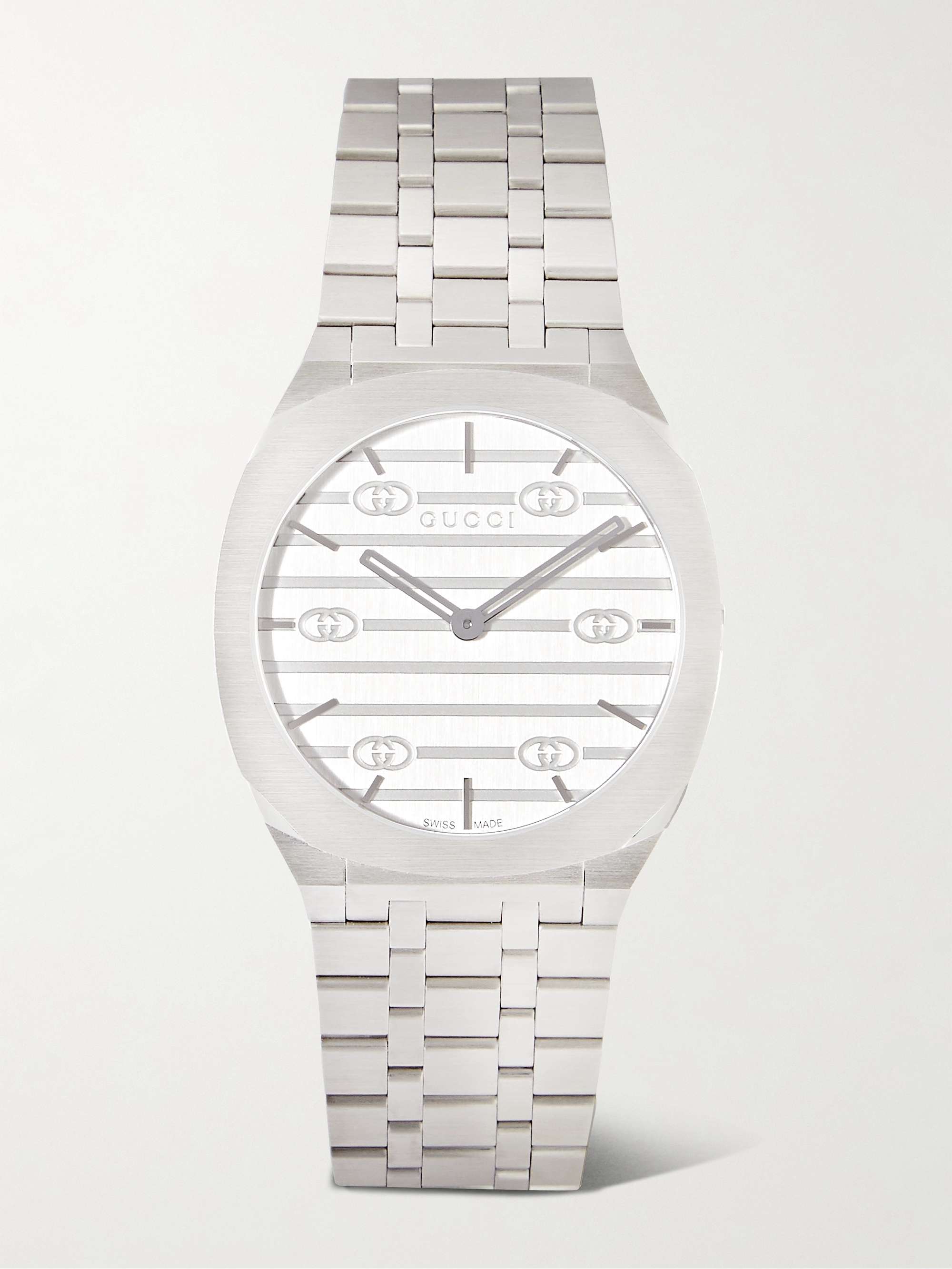 GUCCI G-Timeless 38mm Stainless Steel Watch for Men | MR PORTER