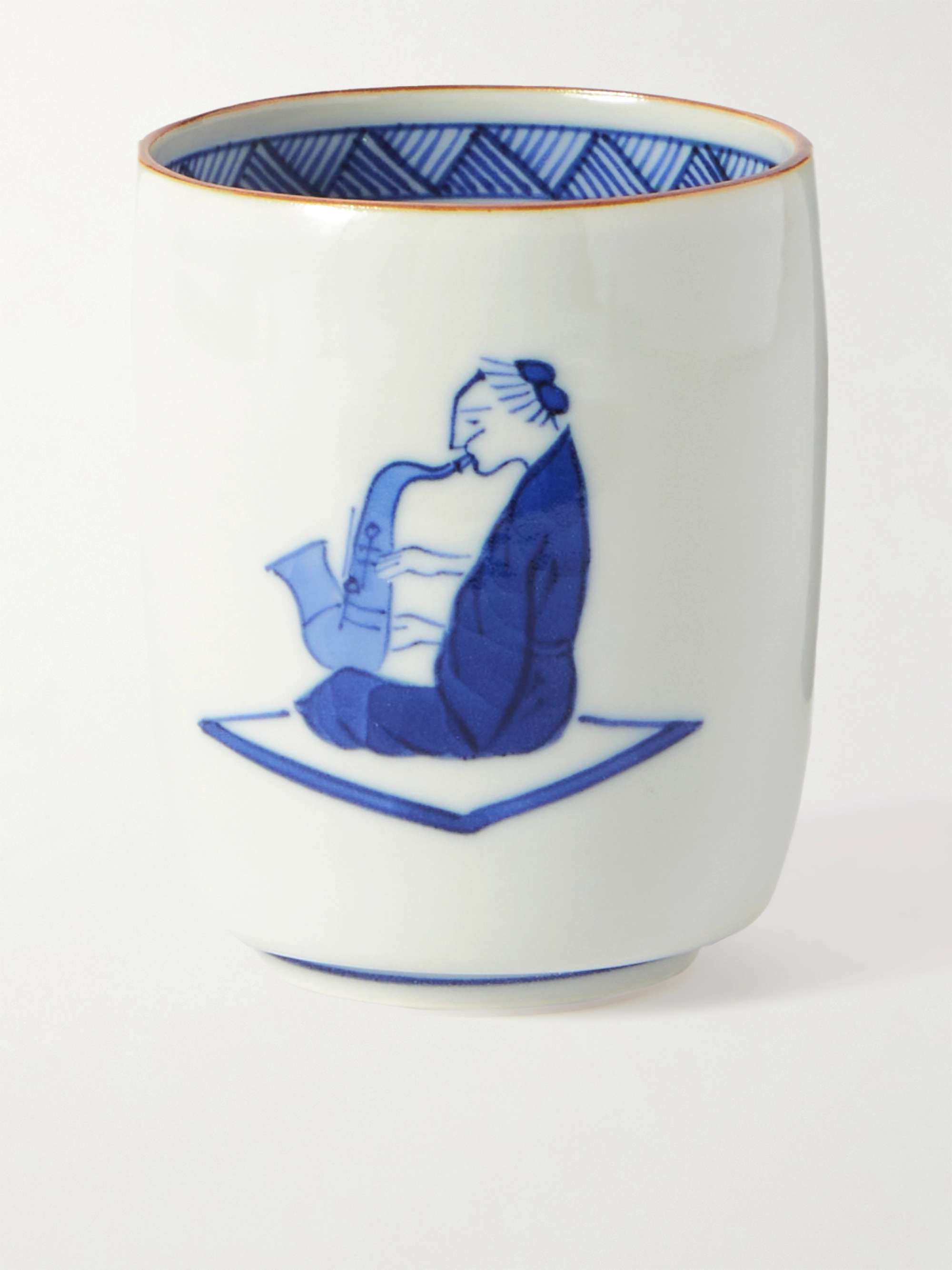 JAPAN BEST Painted Porcelain Teacup