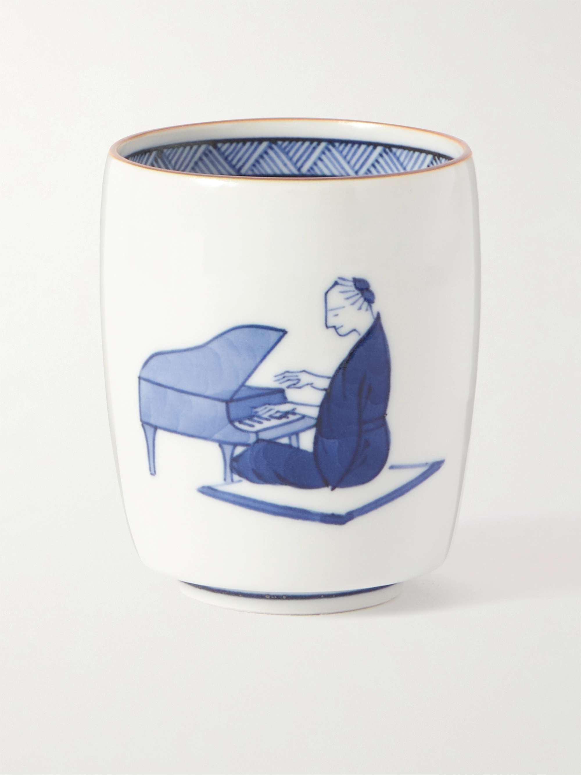 JAPAN BEST Painted Porcelain Teacup