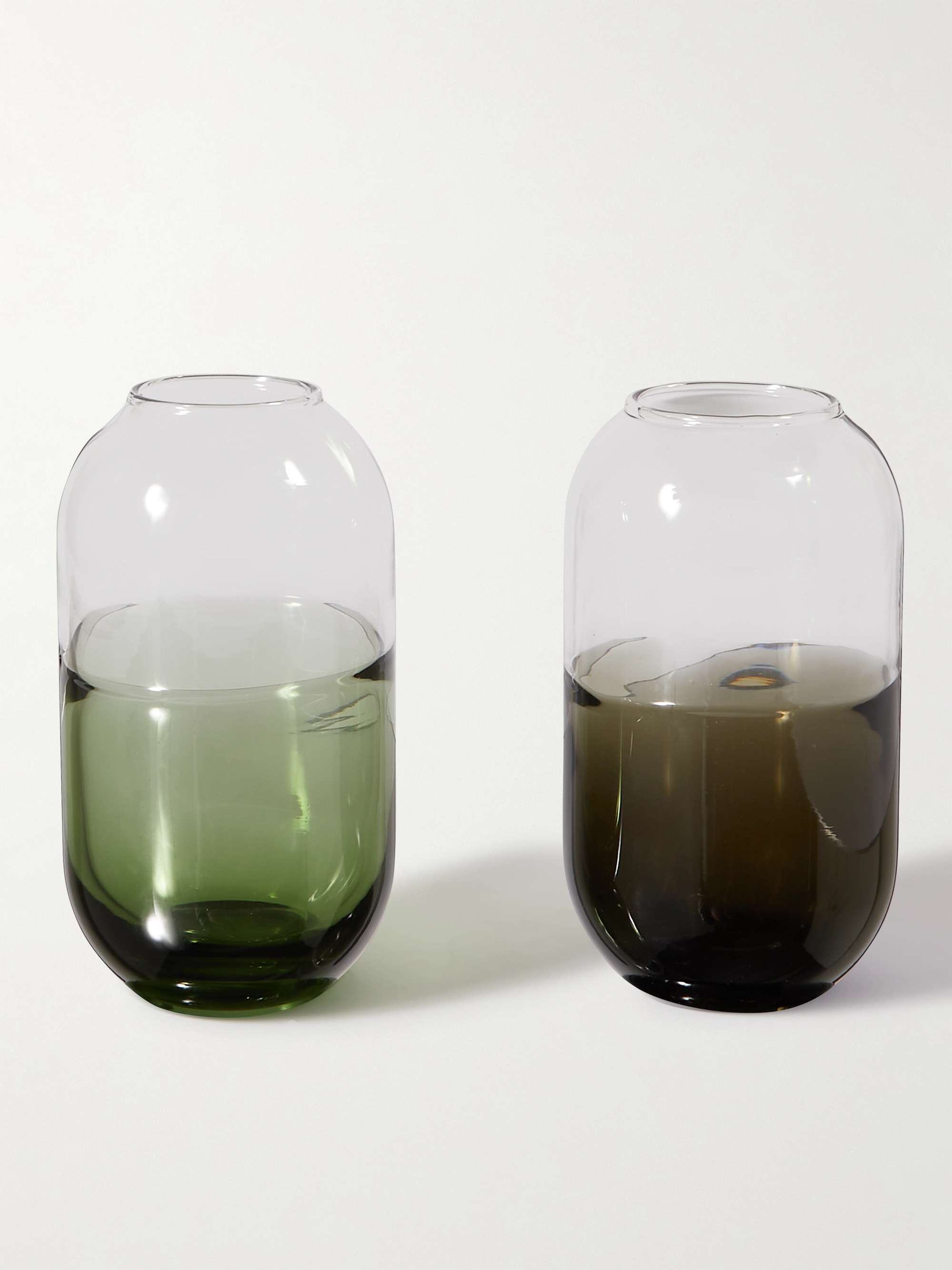 JAPAN BEST + Sugahara Set of Two Ombré Glass Vases
