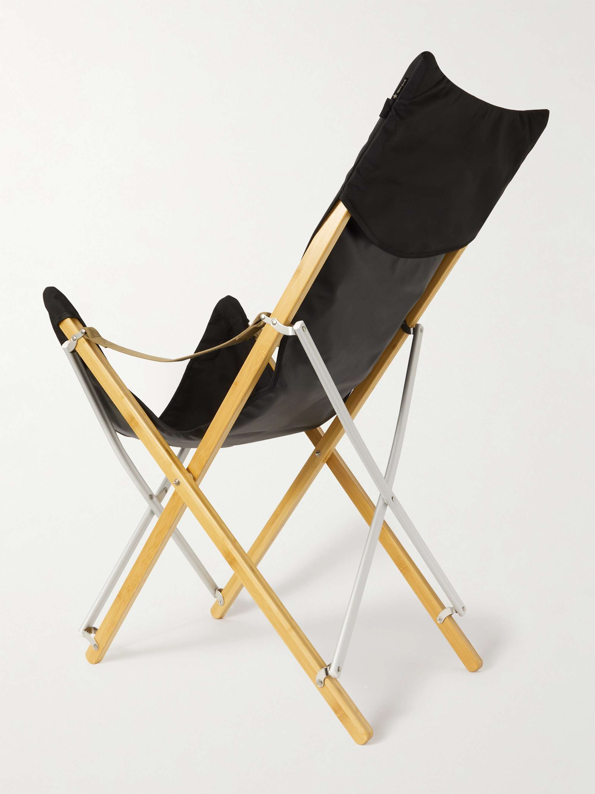 SNOW PEAK Take! Bamboo and CORDURA Packable Camping Chair