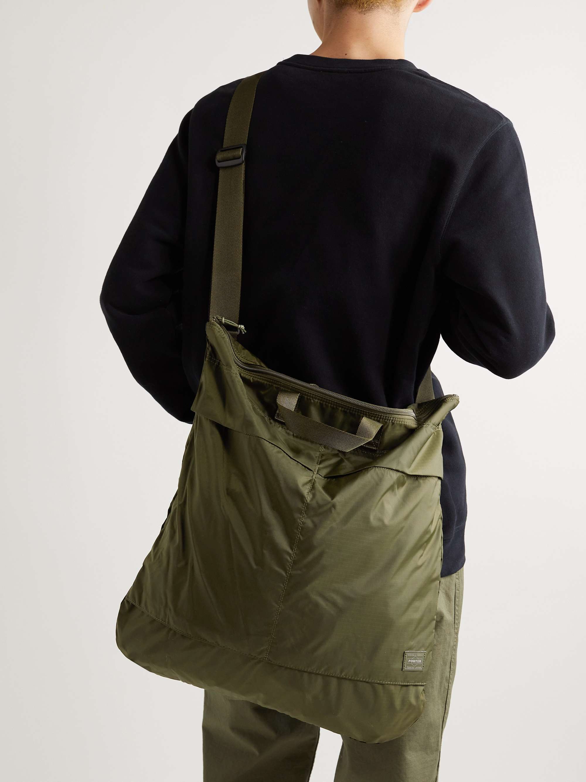 PORTER-YOSHIDA & CO Flex 2Way Helmet Nylon-Ripstop Tote Bag