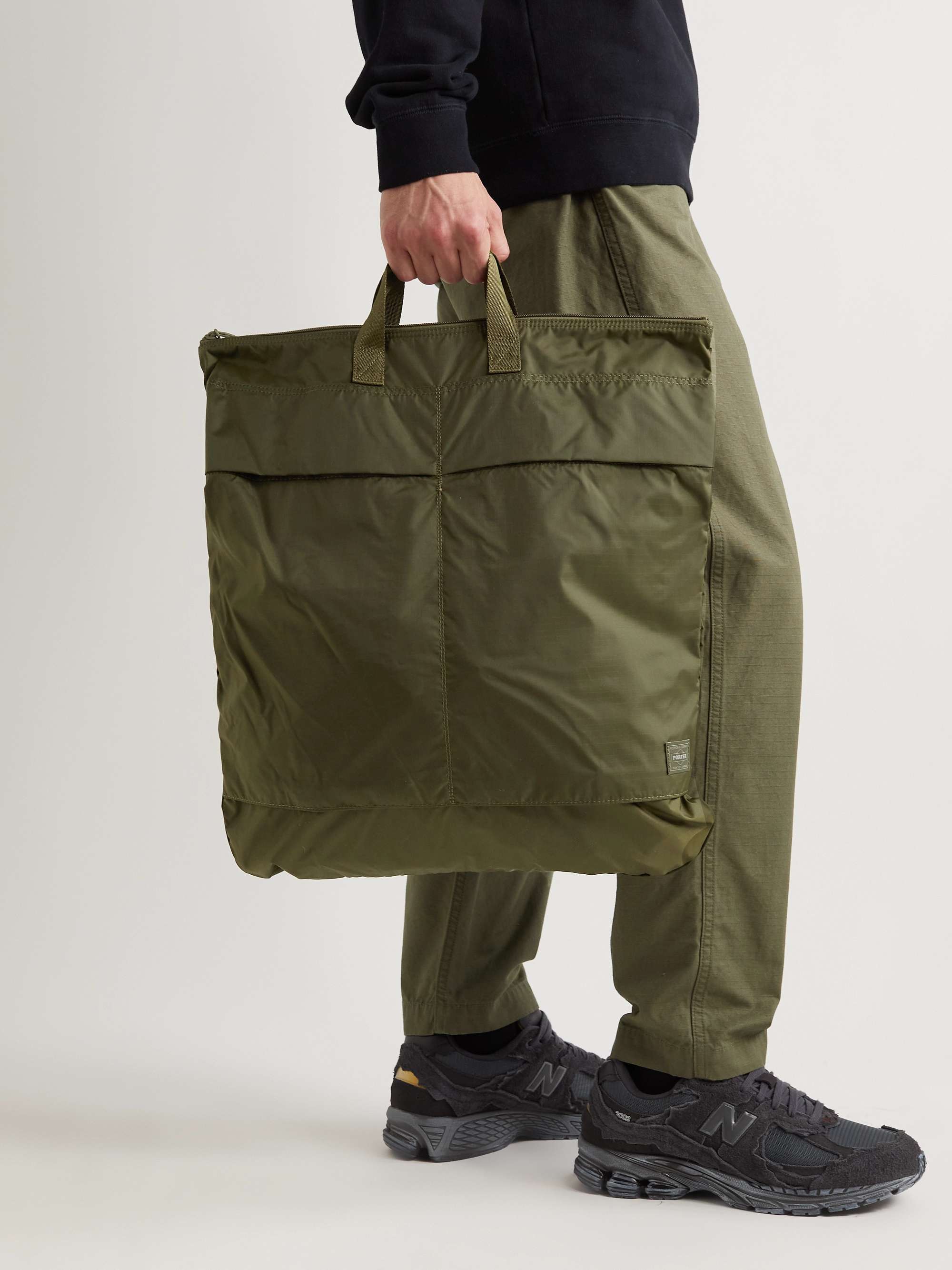 PORTER-YOSHIDA & CO Flex 2Way Helmet Nylon-Ripstop Tote Bag