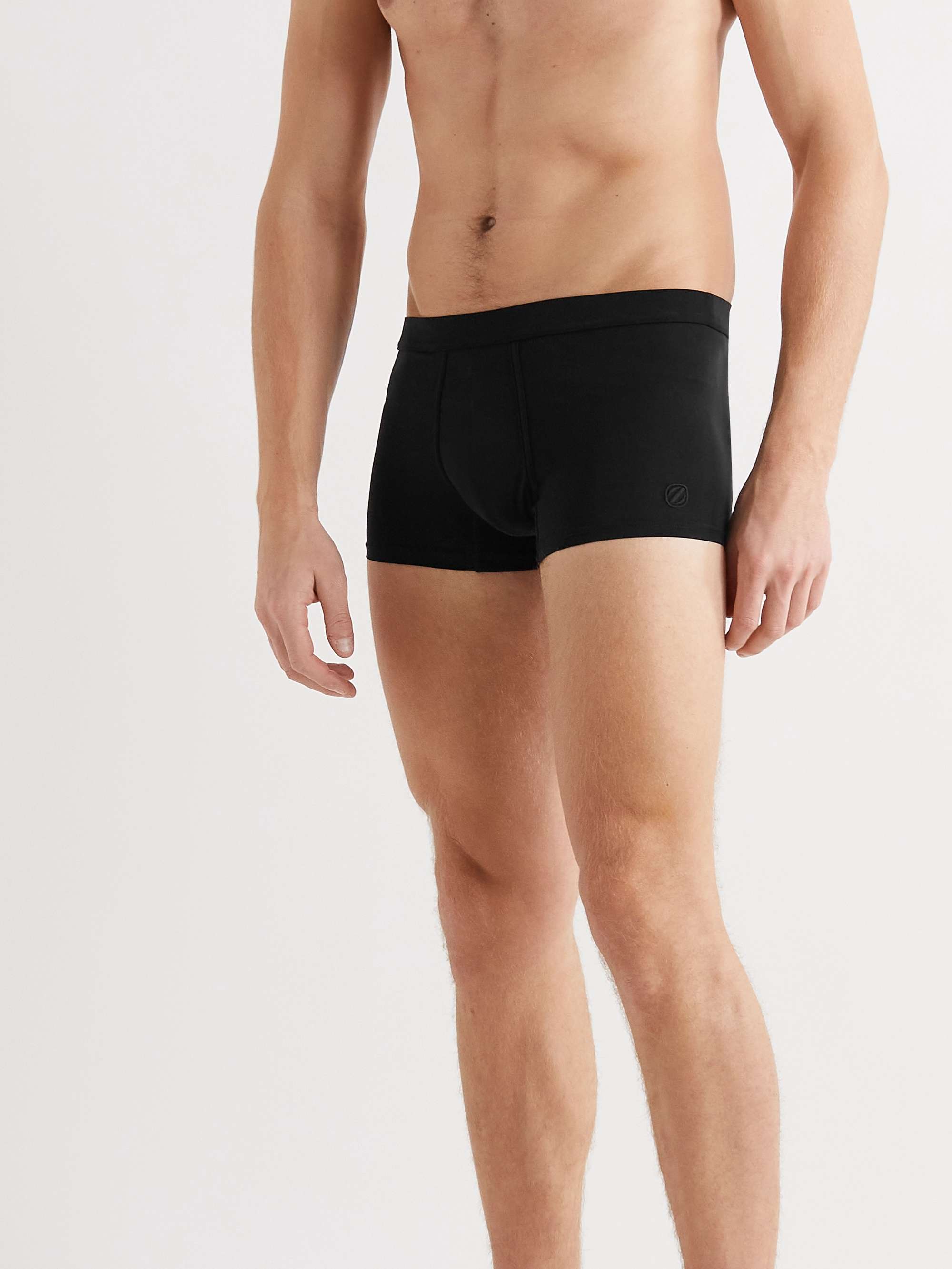 ZEGNA Stretch-Lyocell Boxer Briefs for Men MR PORTER