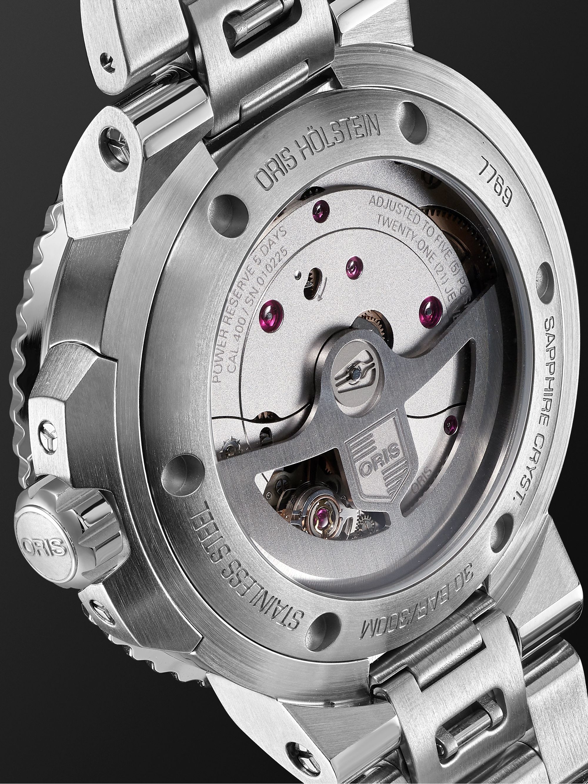 ORIS Aquis Date Calibre 400 Automatic 43.5mm Stainless Steel Watch, Ref. No. 01 400 7769 4157-07 8 22 09PEB