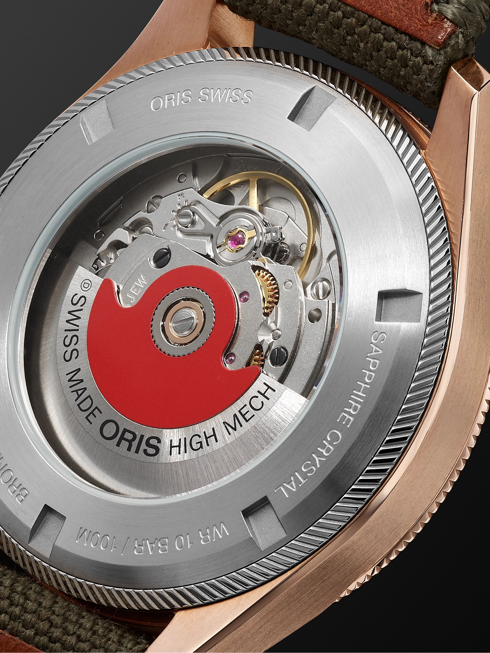 ORIS Big Crown ProPilot Big Date Automatic 41mm Bronze and Canvas Watch, Ref. No. 01 751 7761 3164-07 3 20 03BRLC