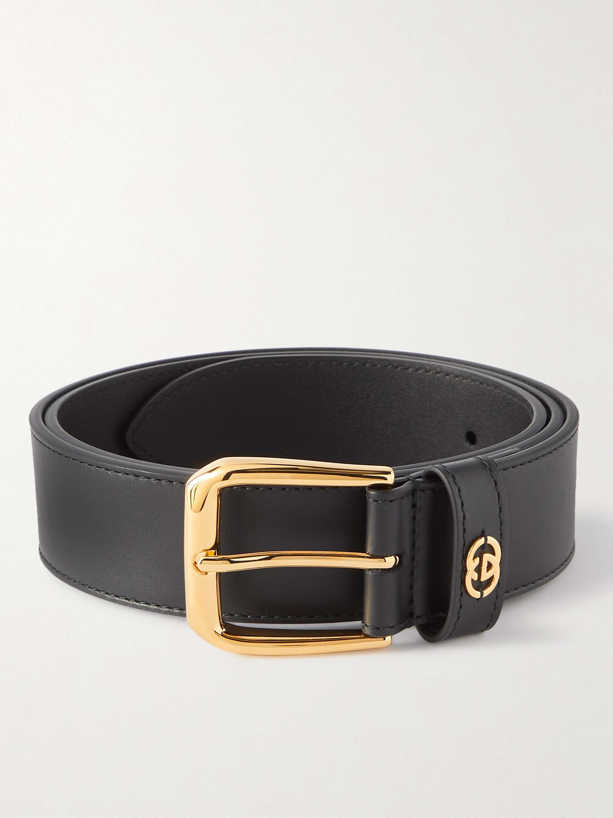 Gucci Leather Belt - Black - Belts