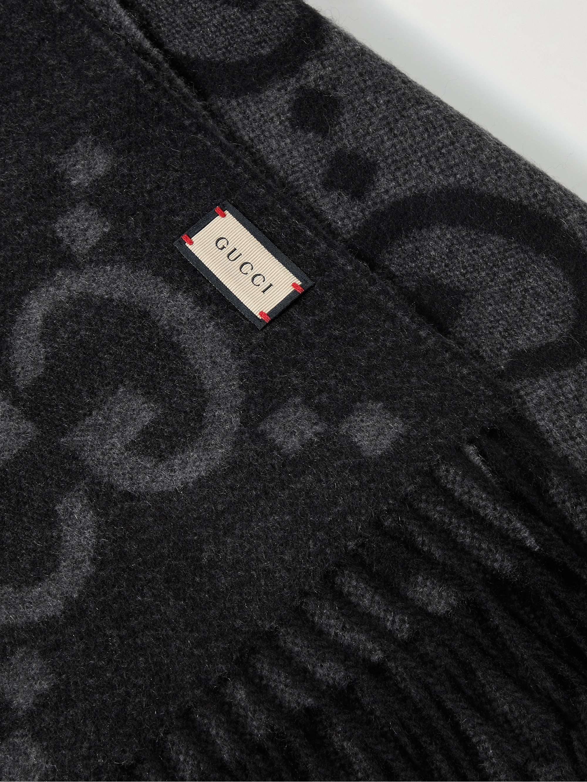 Gucci Wool-Blend Scarf w/ Tags