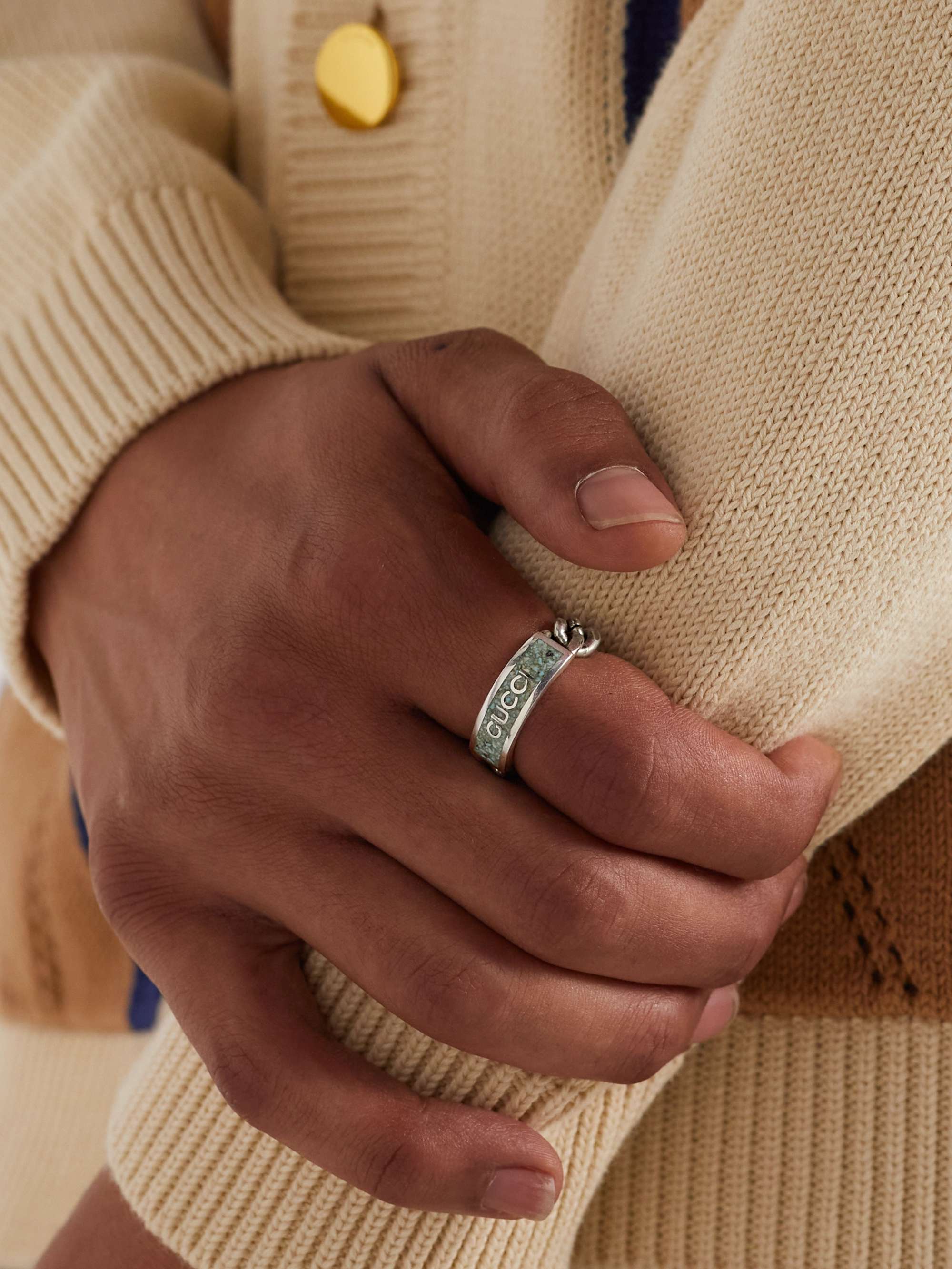 gucci mens rings