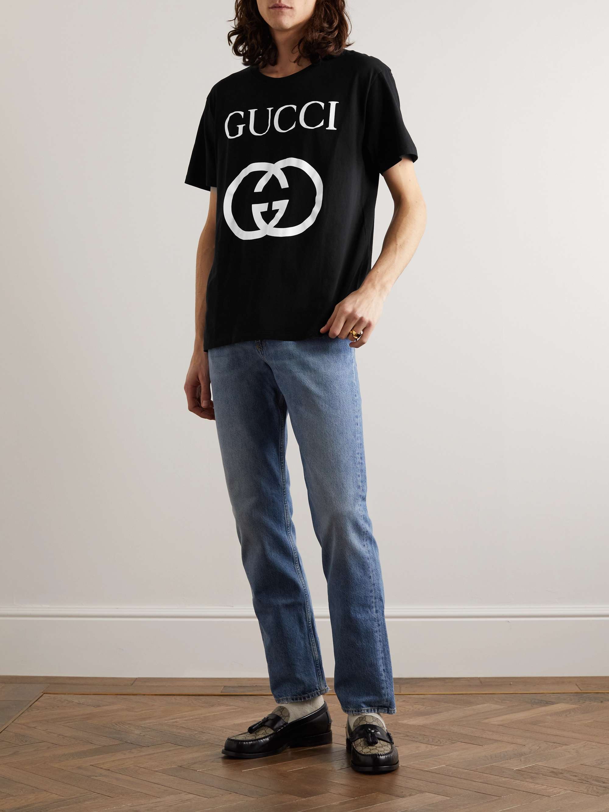 Logo-Print Cotton-Jersey T-Shirt