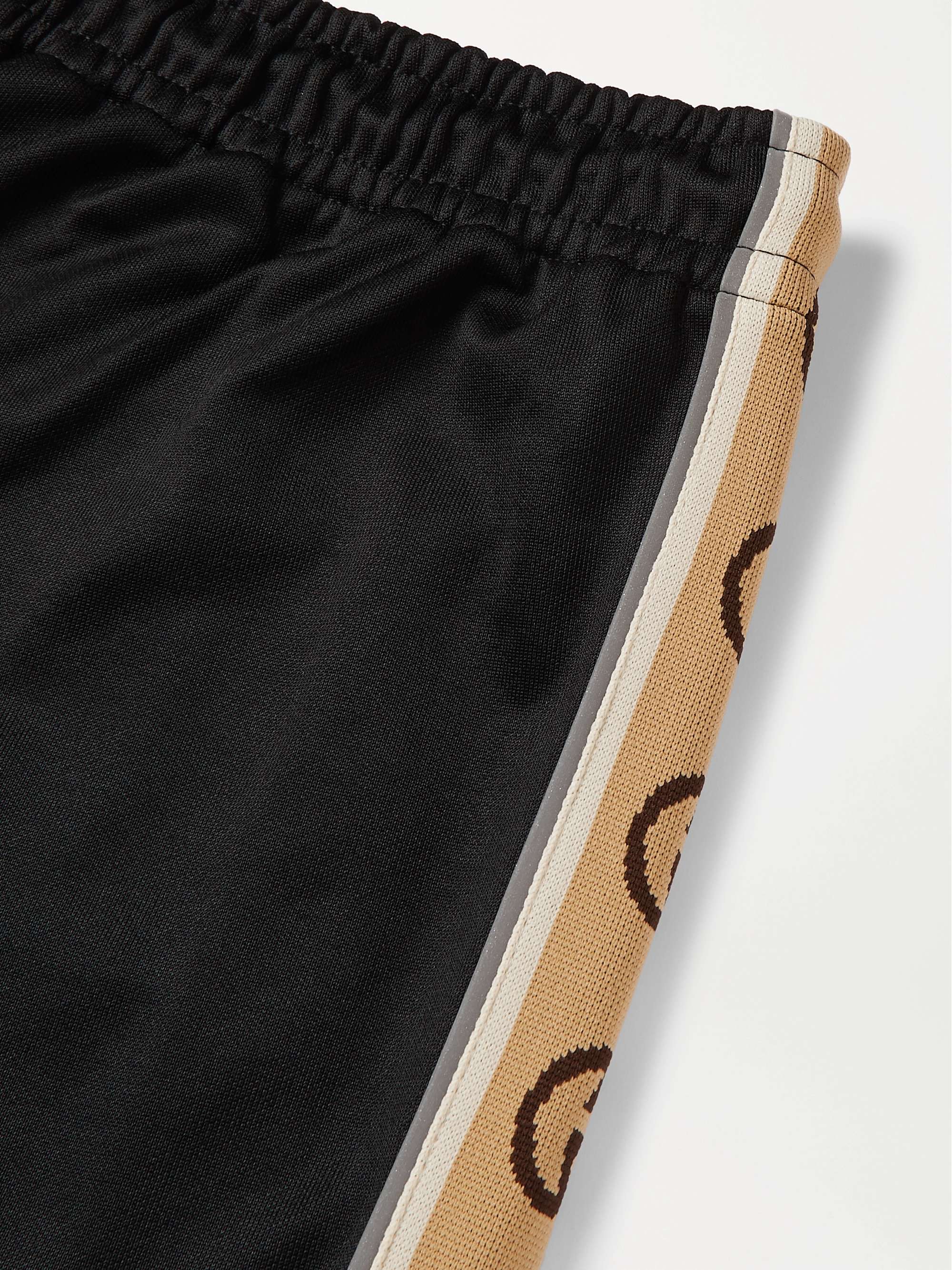 gold gucci shorts