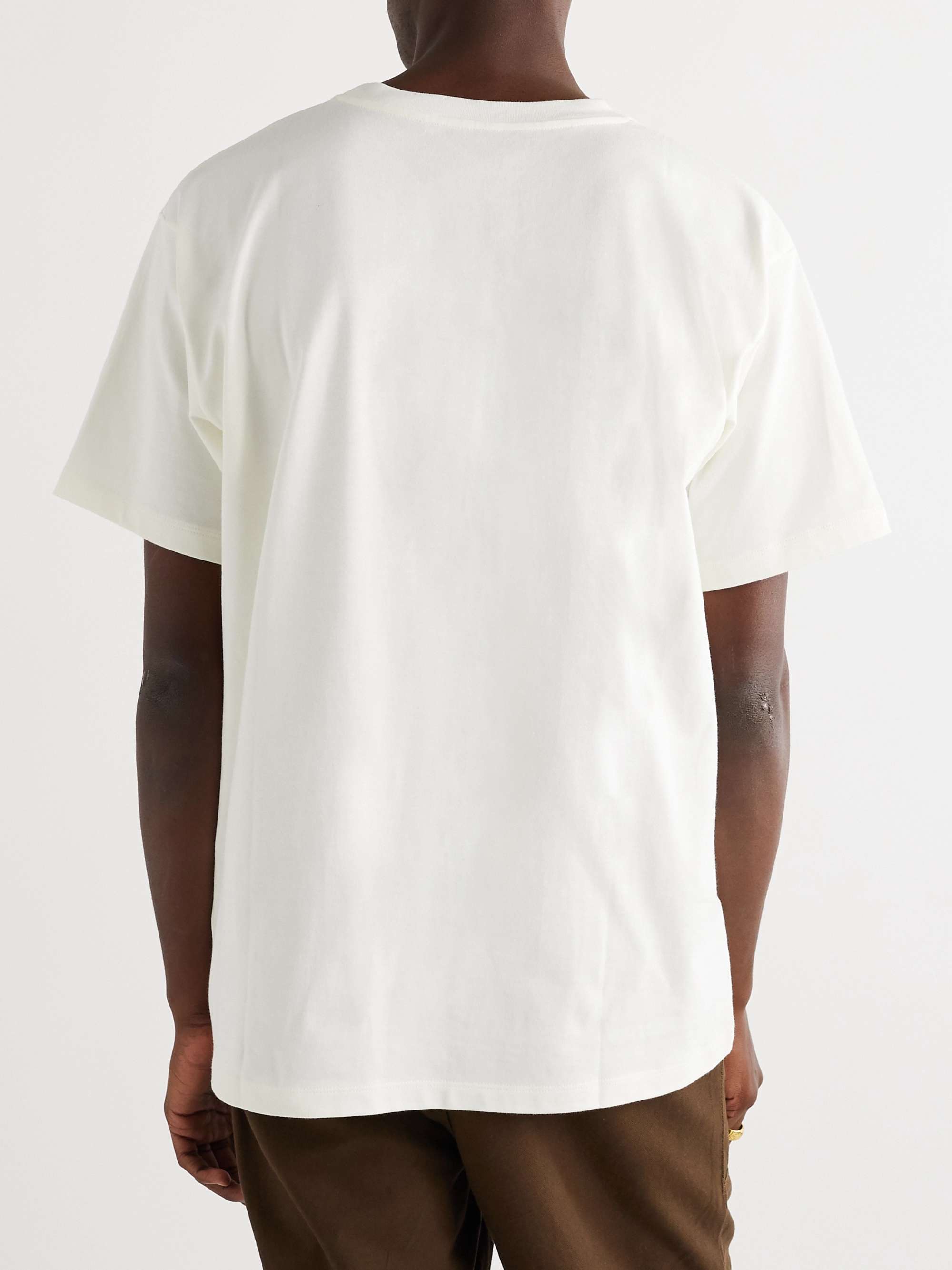 GUCCI Logo-Print Cotton-Jersey T-Shirt