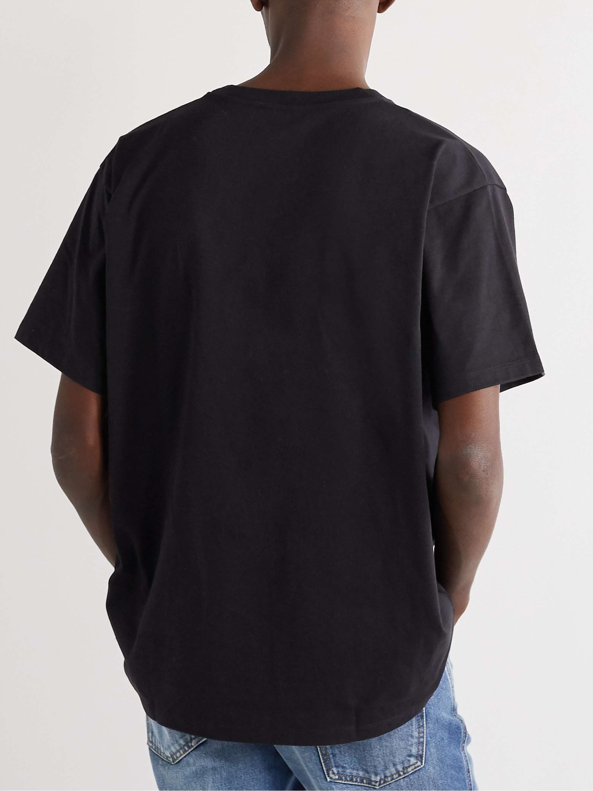 GUCCI Logo-Print Cotton-Jersey T-Shirt