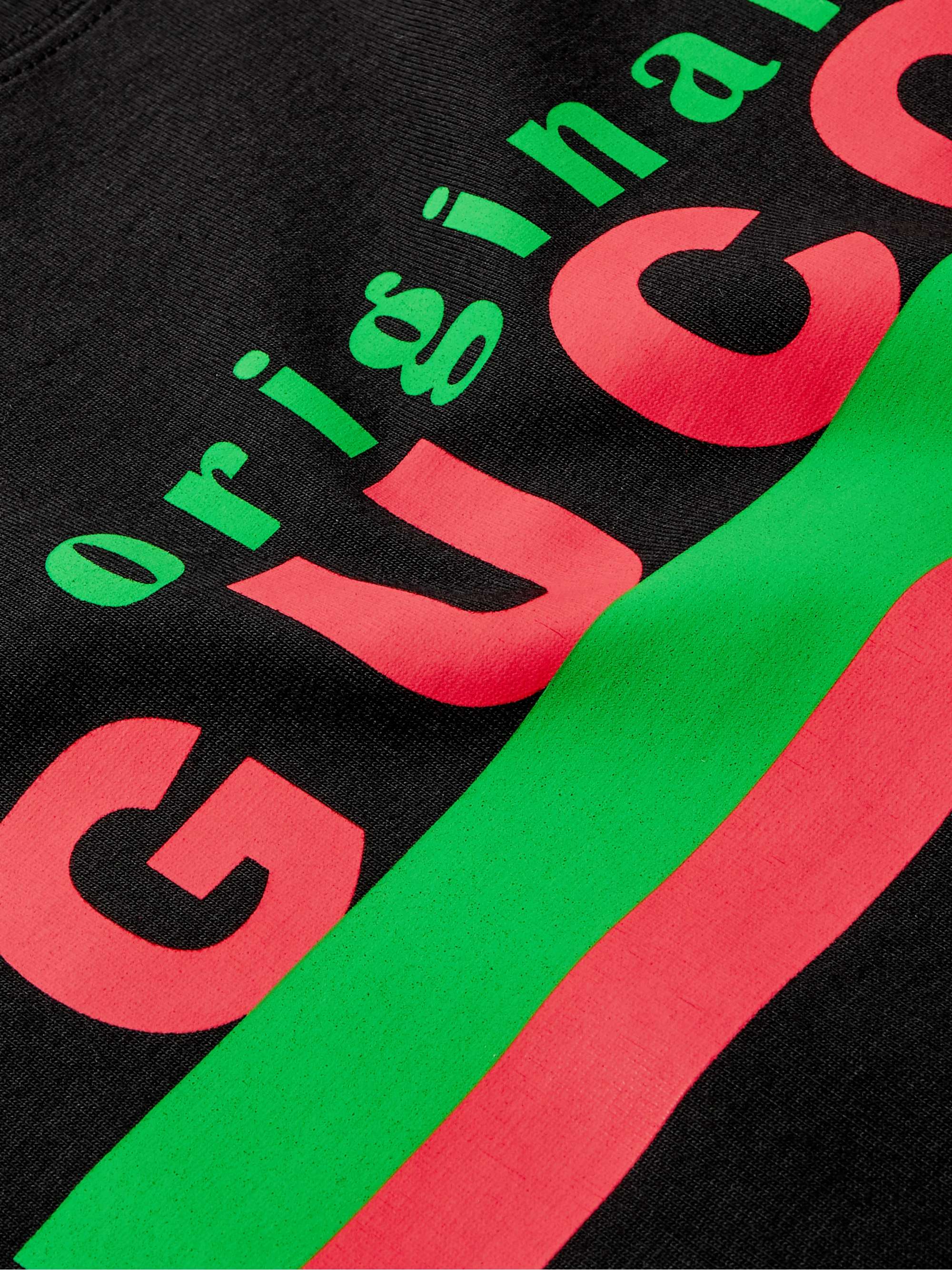 GUCCI Logo-Print Cotton-Jersey T-Shirt