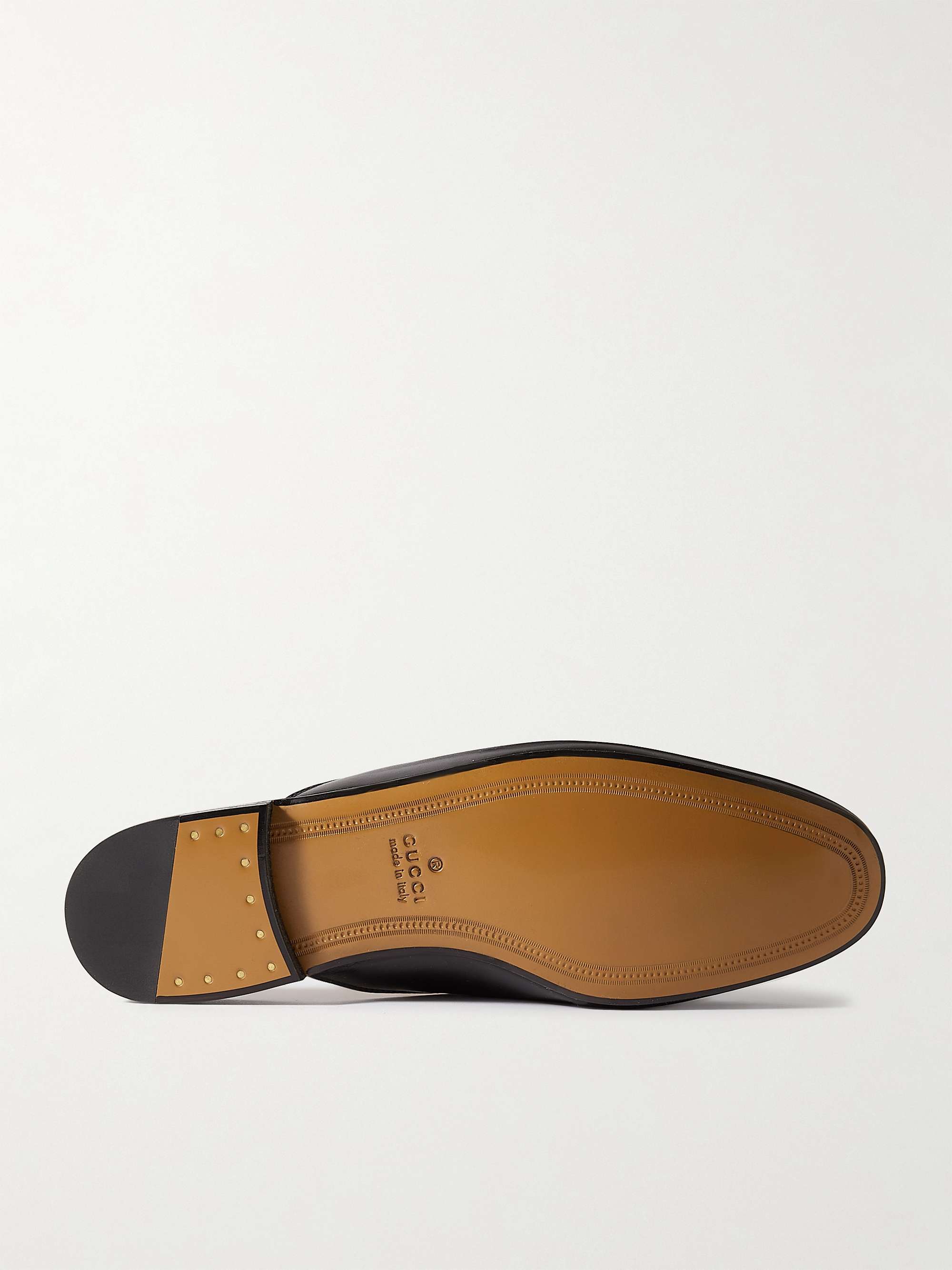 GUCCI Horsebit Leather Backless Loafers | MR PORTER