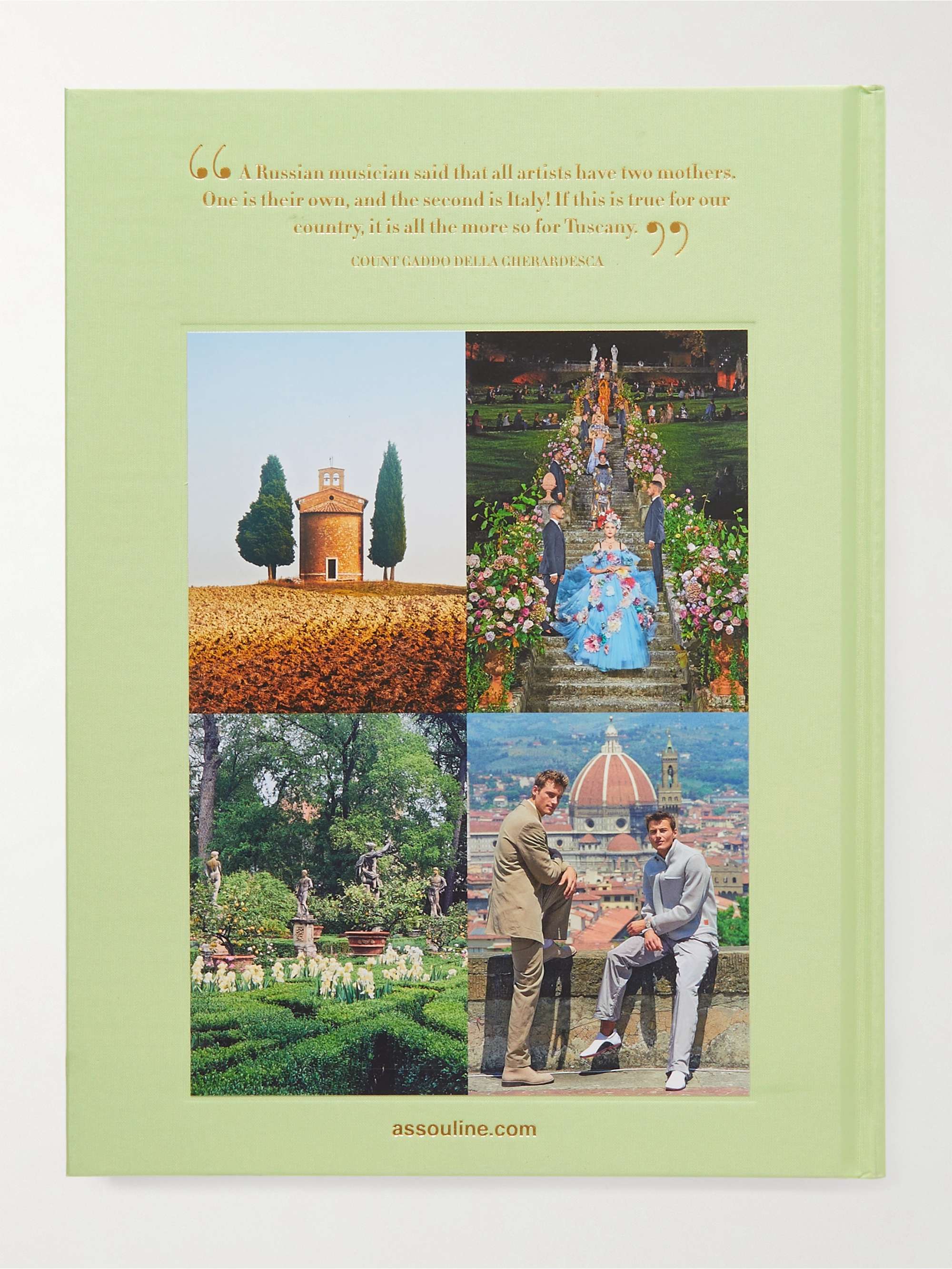 ASSOULINE Tuscany Marvel Hardcover Book