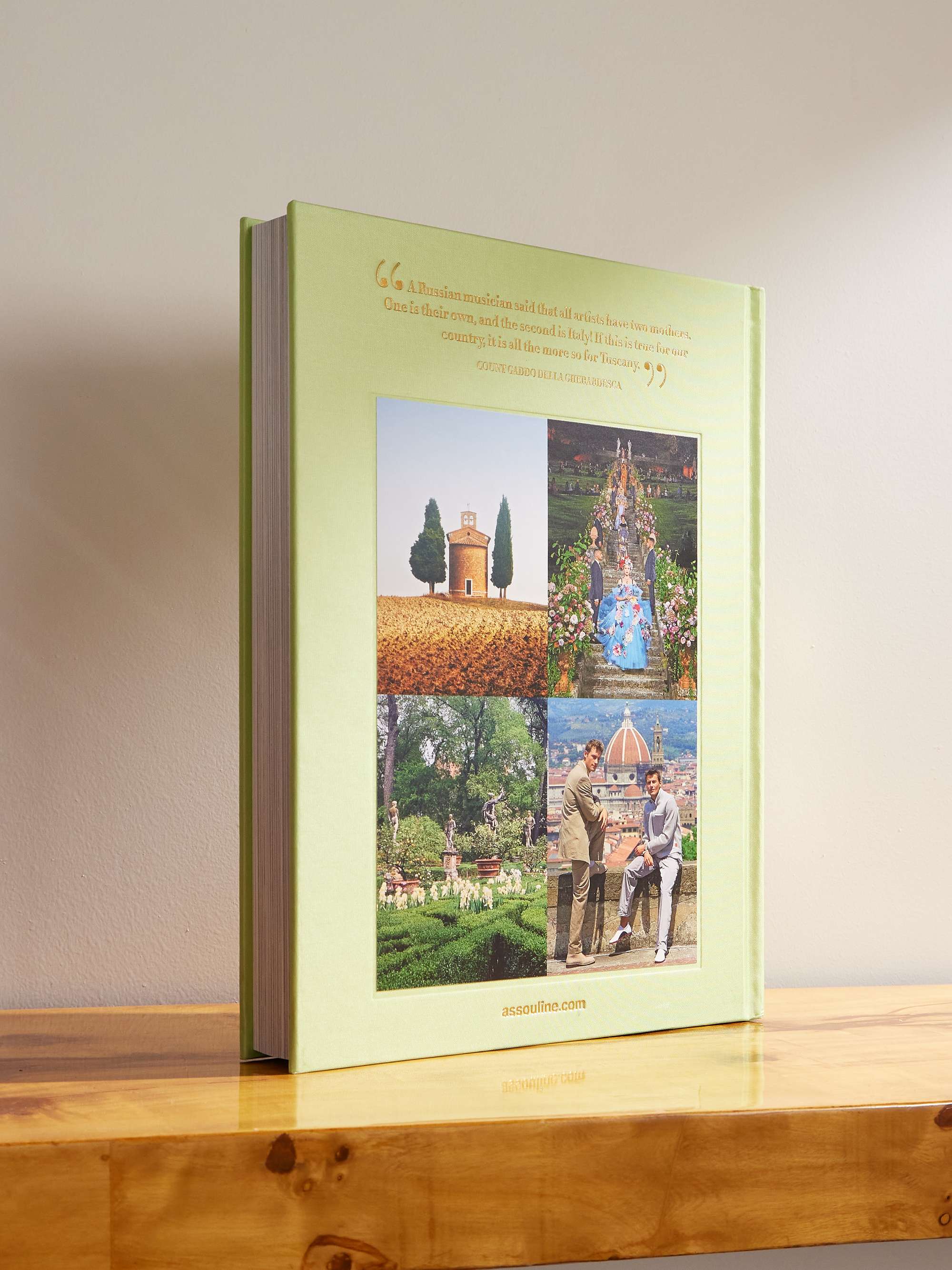 ASSOULINE Tuscany Marvel Hardcover Book