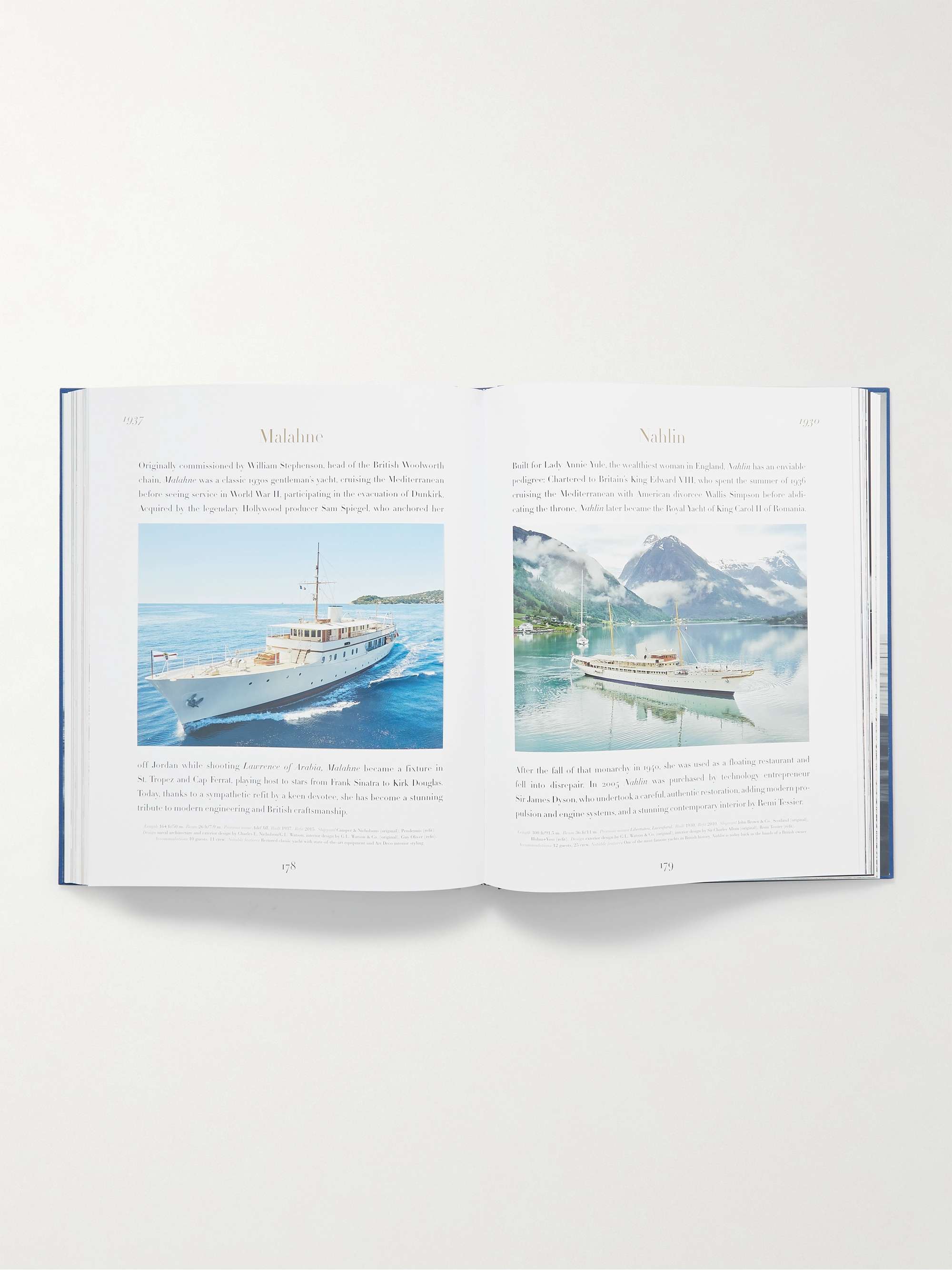 ASSOULINE كتاب مجلد Yachts: The Impossible Collection