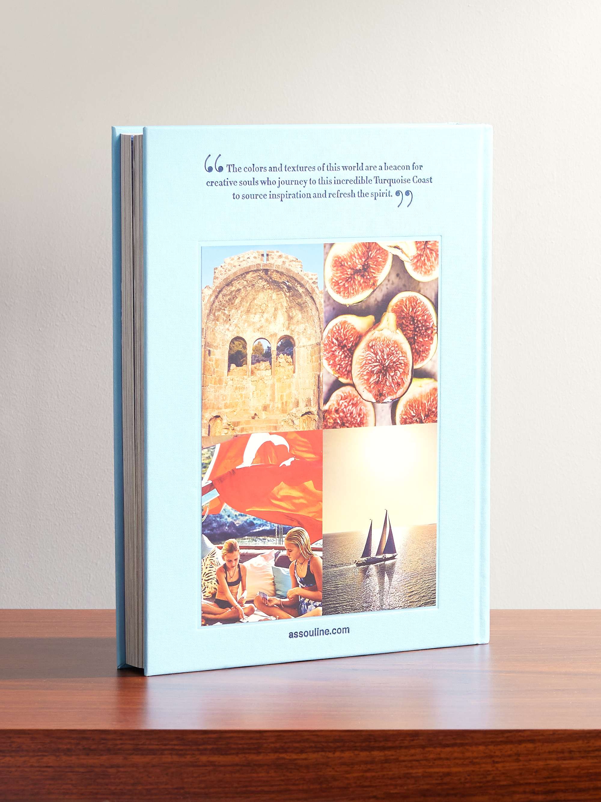 ASSOULINE Turquoise Coast Hardcover Book