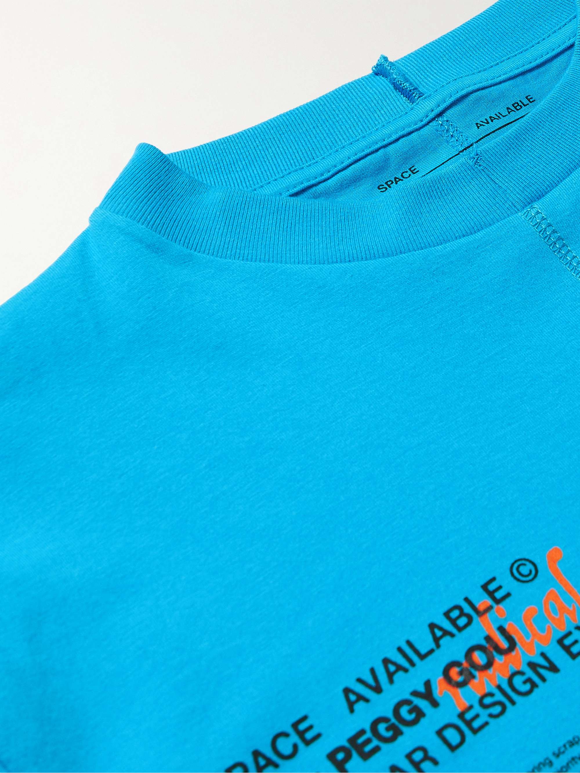 SPACE AVAILABLE + Peggy Gou Printed Upcycled Cotton-Jersey T-Shirt