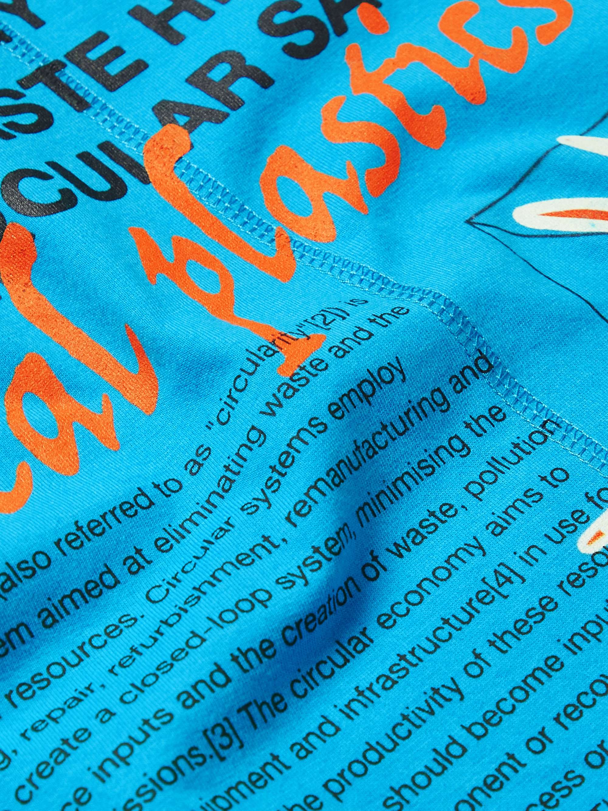 SPACE AVAILABLE + Peggy Gou Printed Upcycled Cotton-Jersey T-Shirt