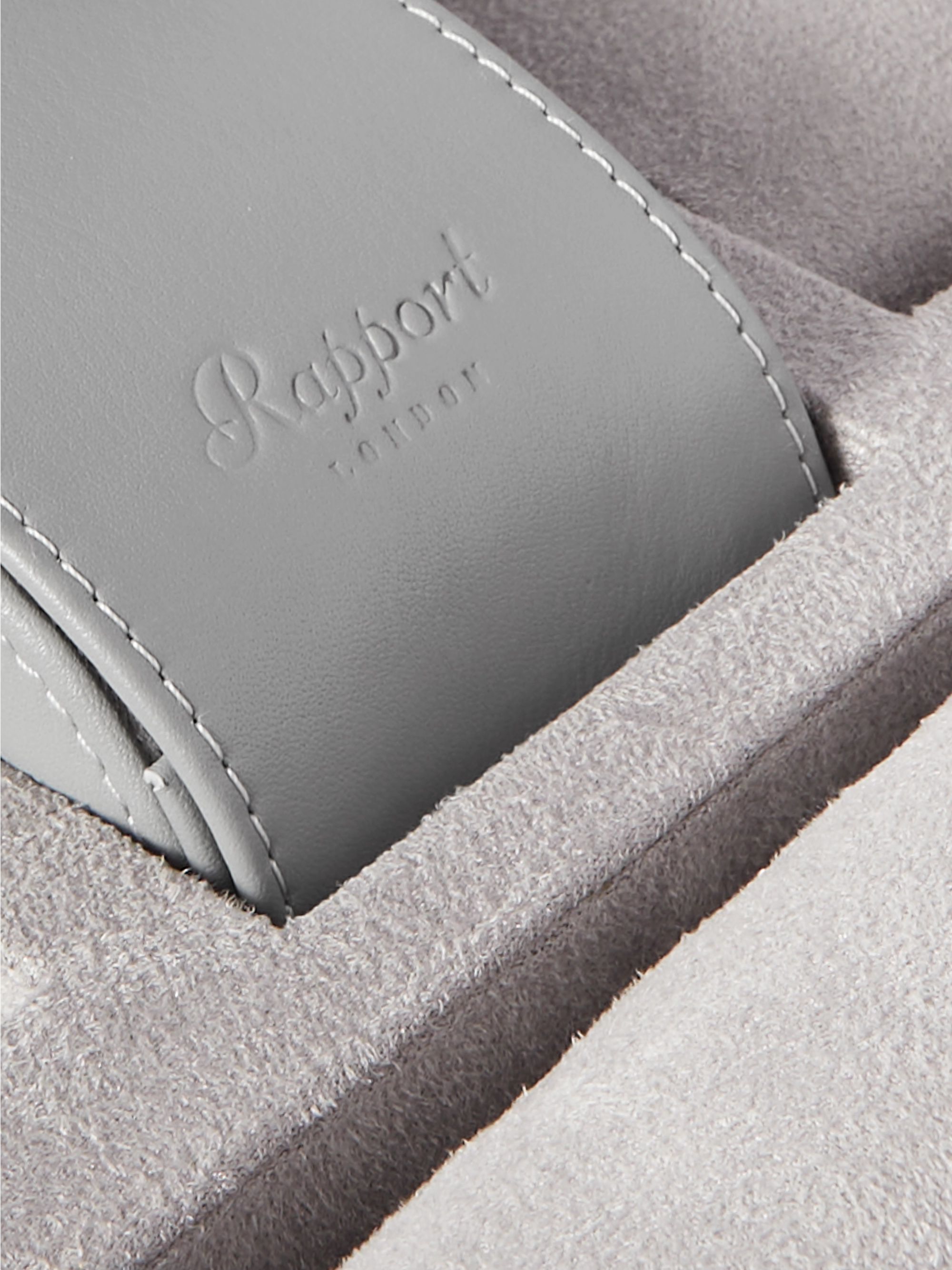 RAPPORT LONDON Kensington Studded Leather Six-Watch Box