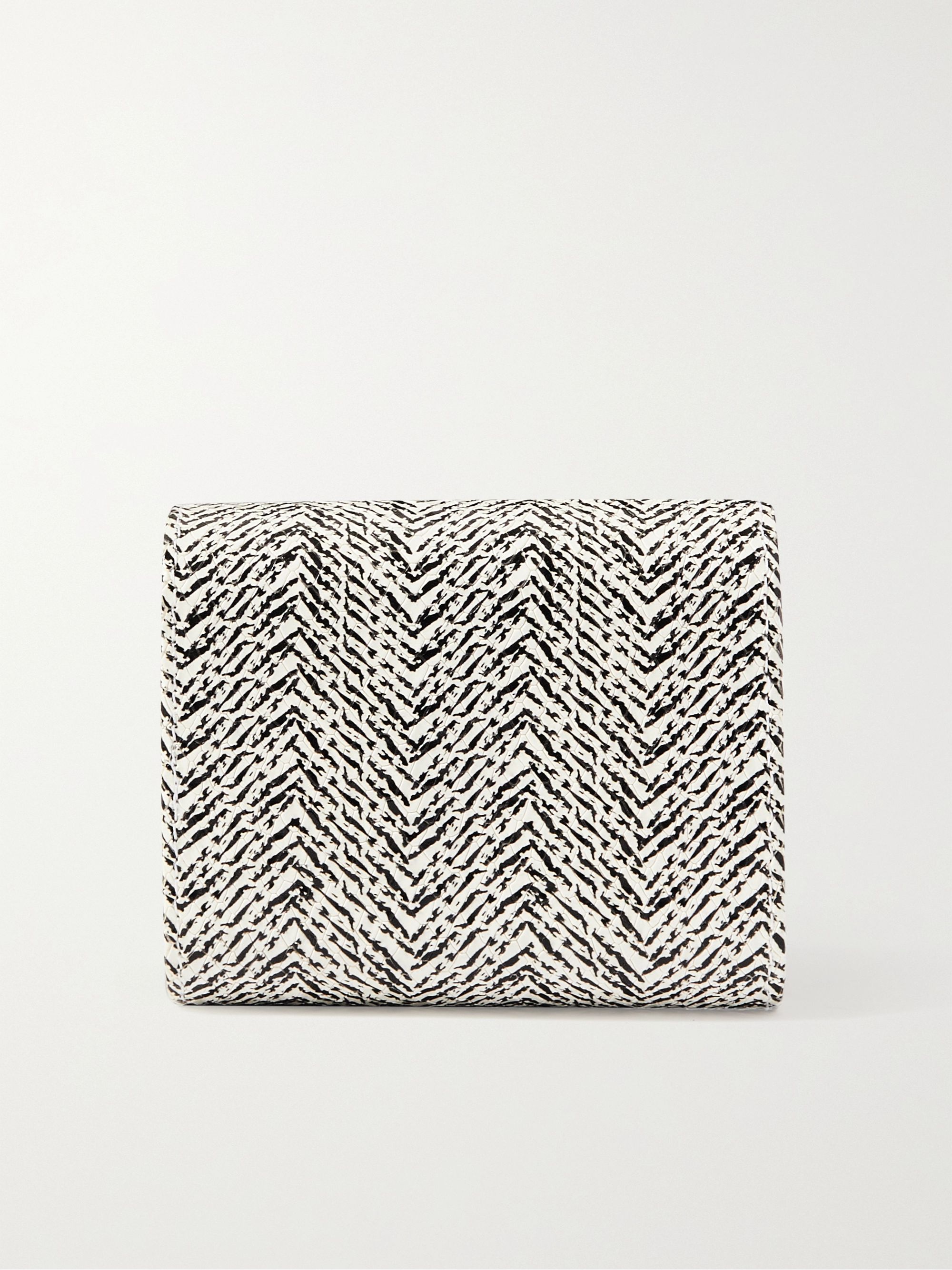 RAPPORT LONDON Marlow Snake-Effect Leather Watch Roll