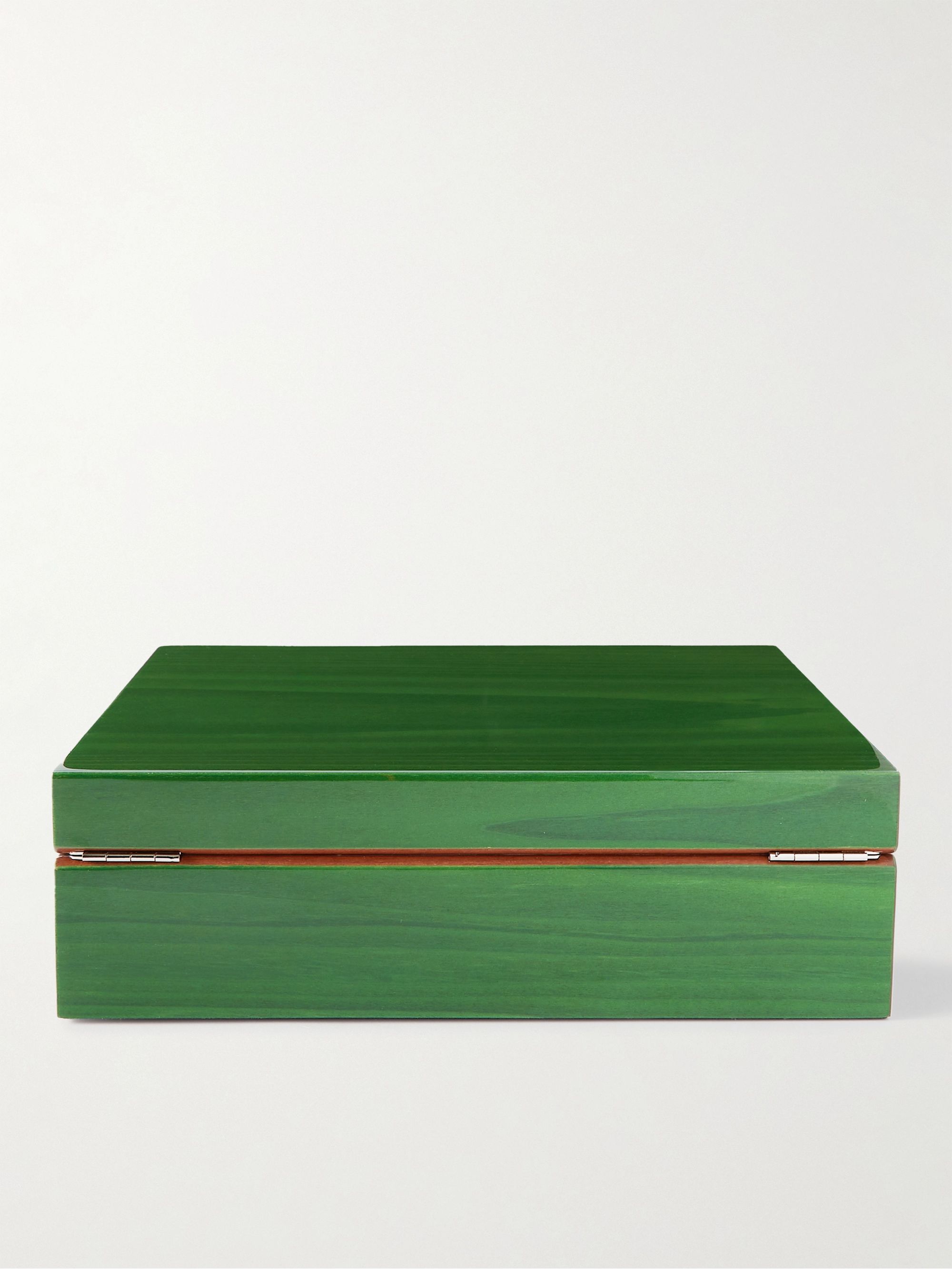 RAPPORT LONDON Heritage Lacquered Wood Eight-Watch Box