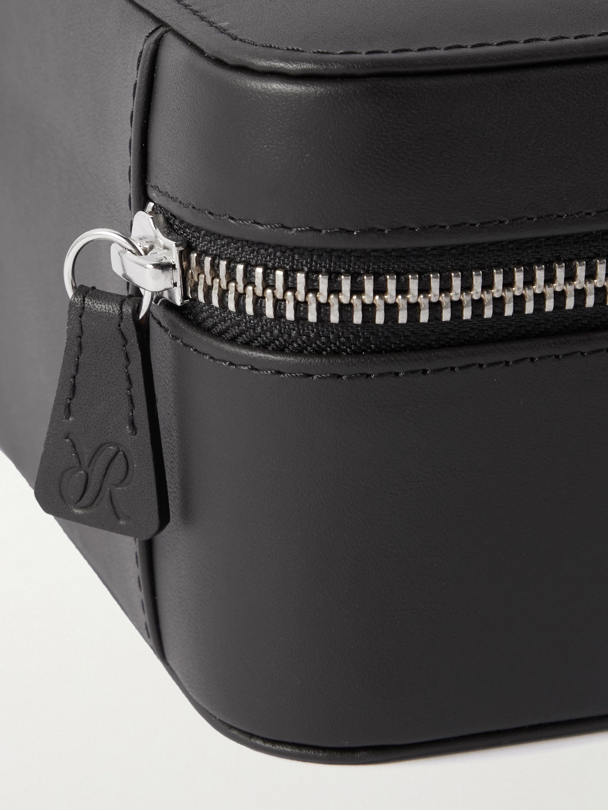 RAPPORT LONDON Hyde Park Zip-Around Leather Watch Case