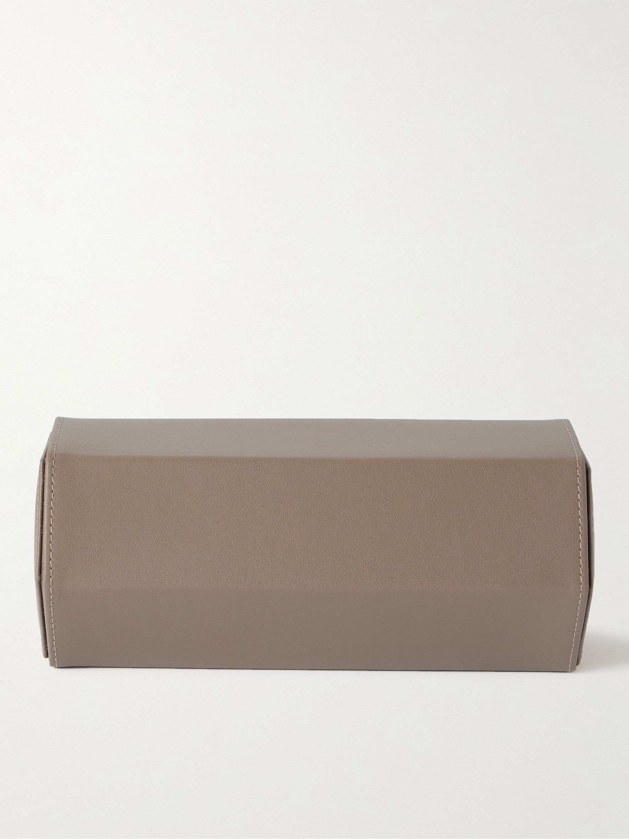 RAPPORT LONDON Vantage Leather Three-Watch Roll
