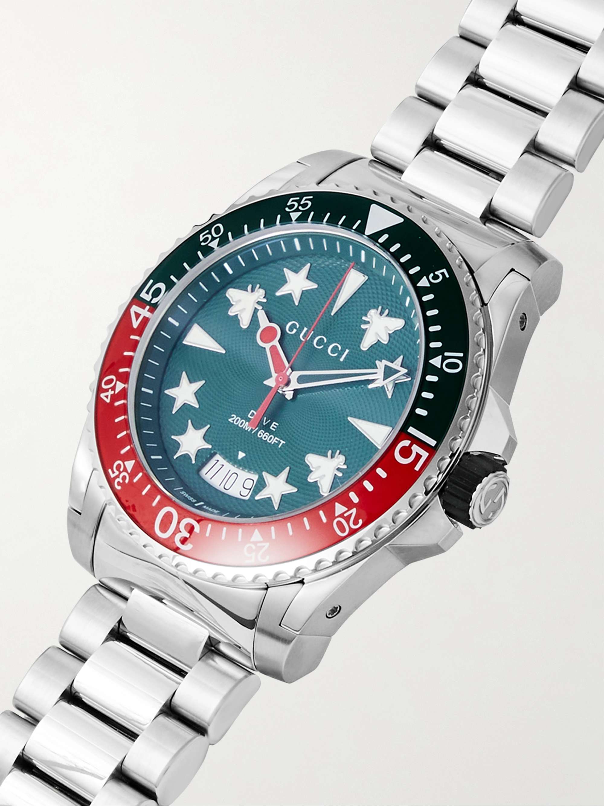 GUCCI Gucci Dive 45mm Stainless Steel Watch