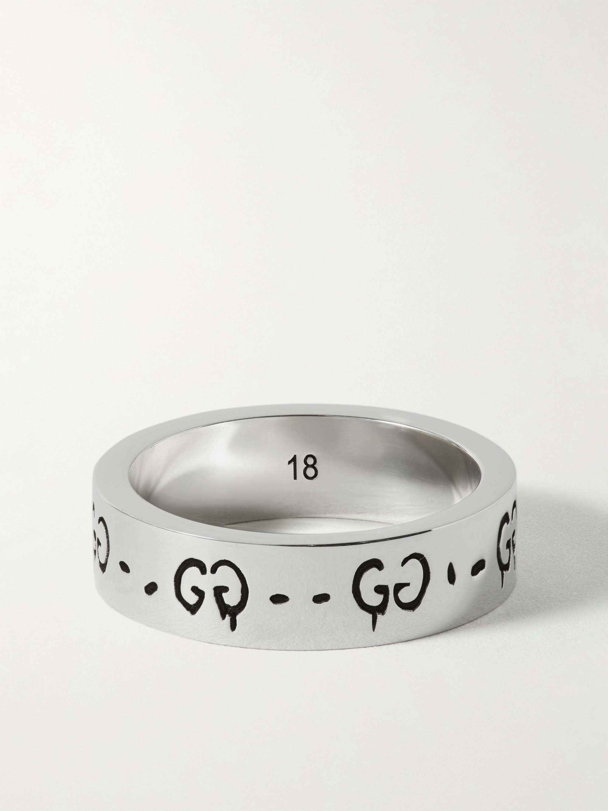 Gucci GG Sterling Silver Ring