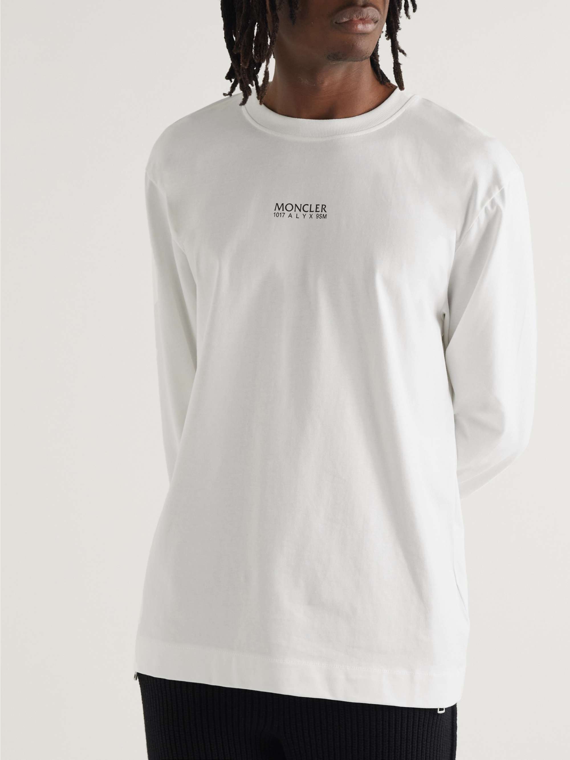 MONCLER GENIUS 6 Moncler 1017 ALYX 9SM Embellished Cotton-Jersey T-Shirt