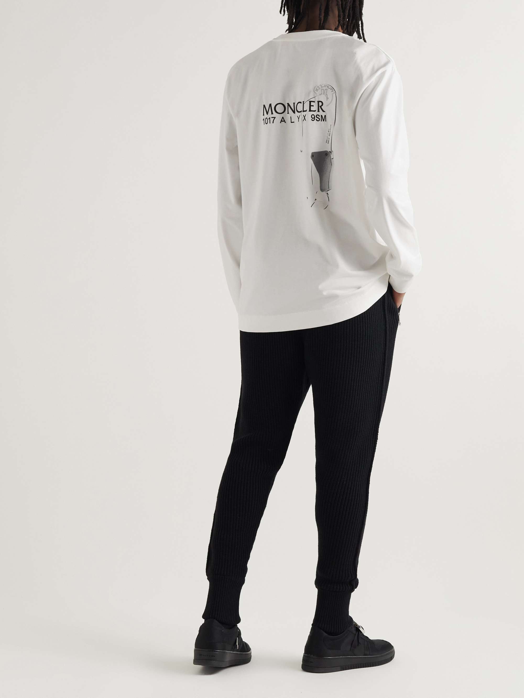 MONCLER GENIUS 6 Moncler 1017 ALYX 9SM Embellished Cotton-Jersey T-Shirt