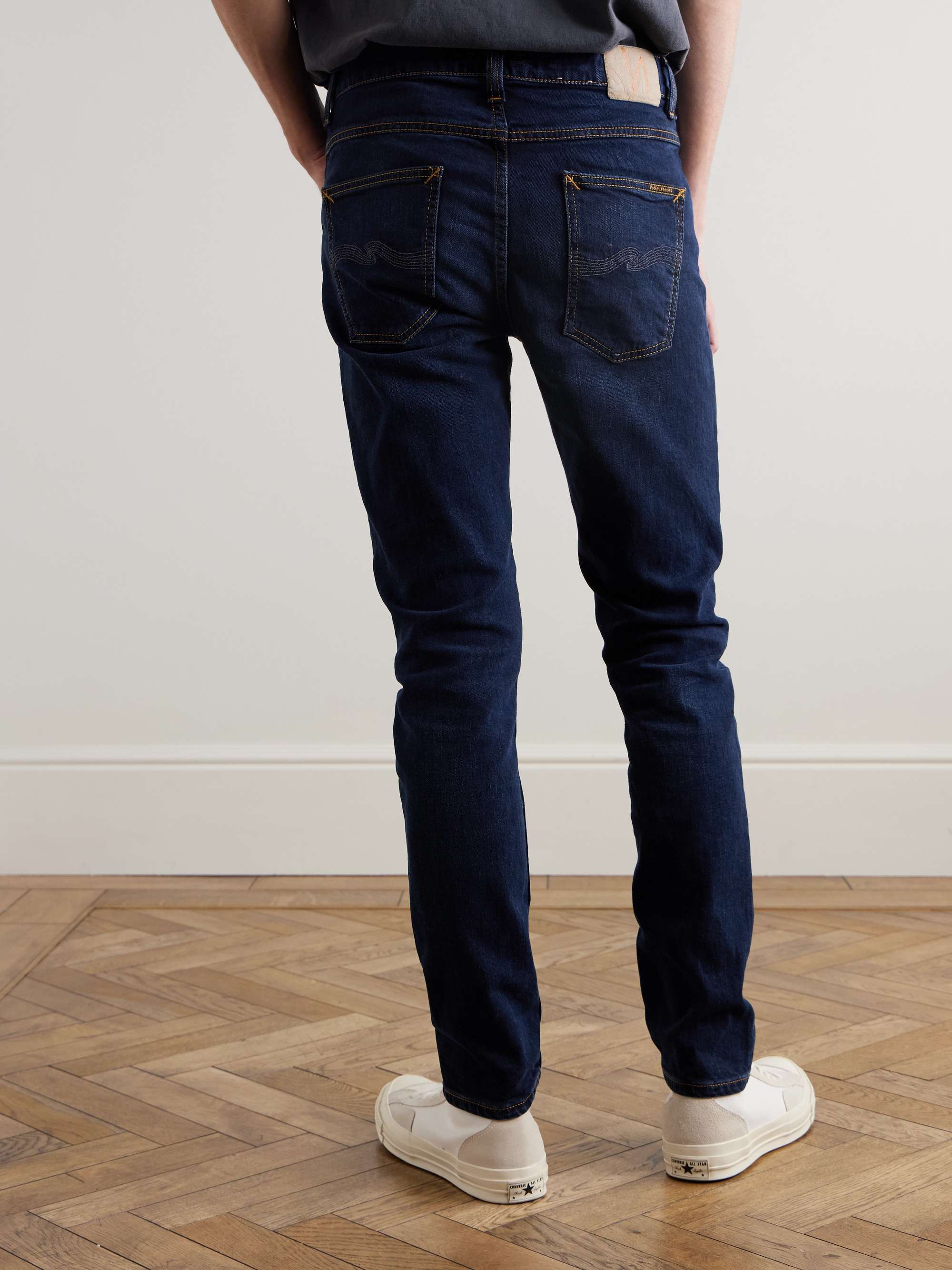 NUDIE JEANS Lean Dean Slim-Fit Organic Jeans